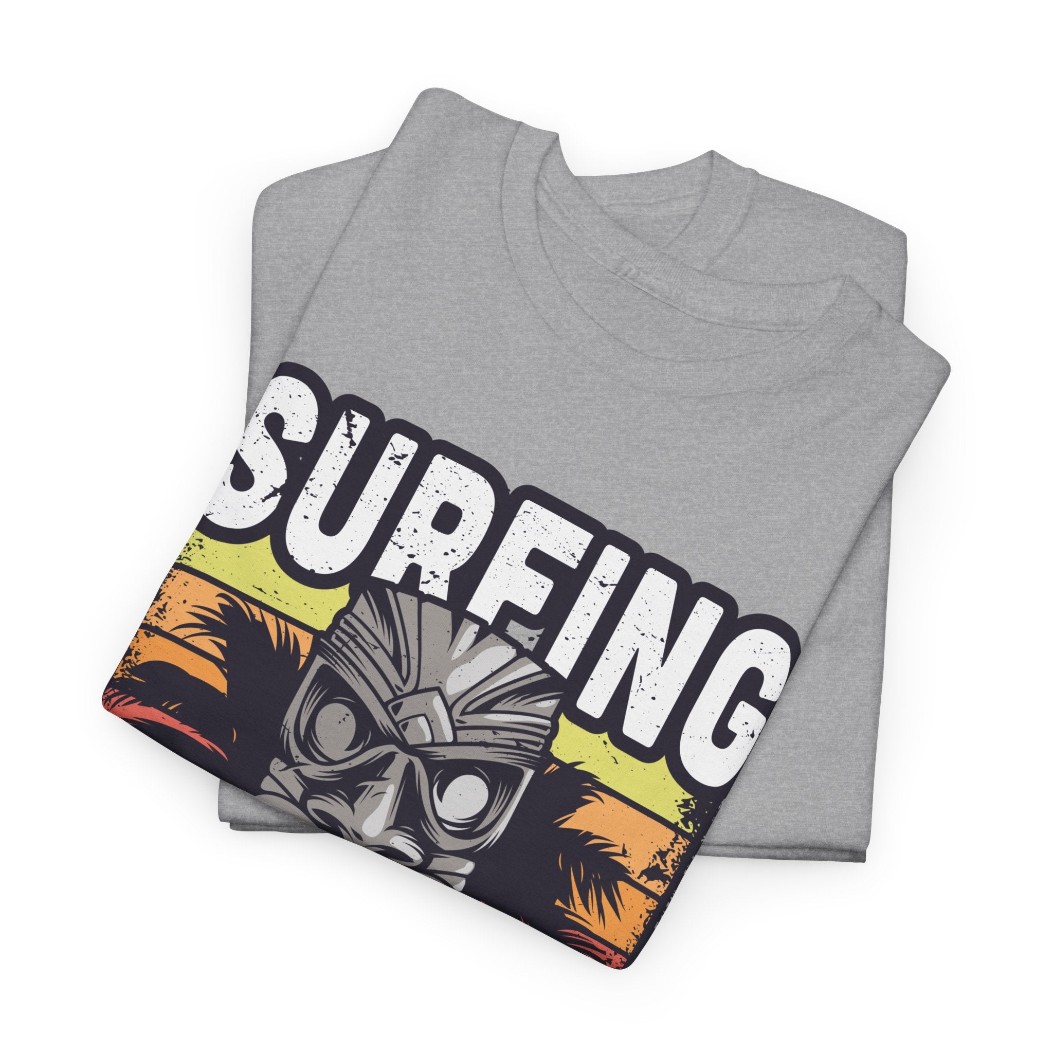 Retro Surf Style Casual T-Shirt – Bamerix