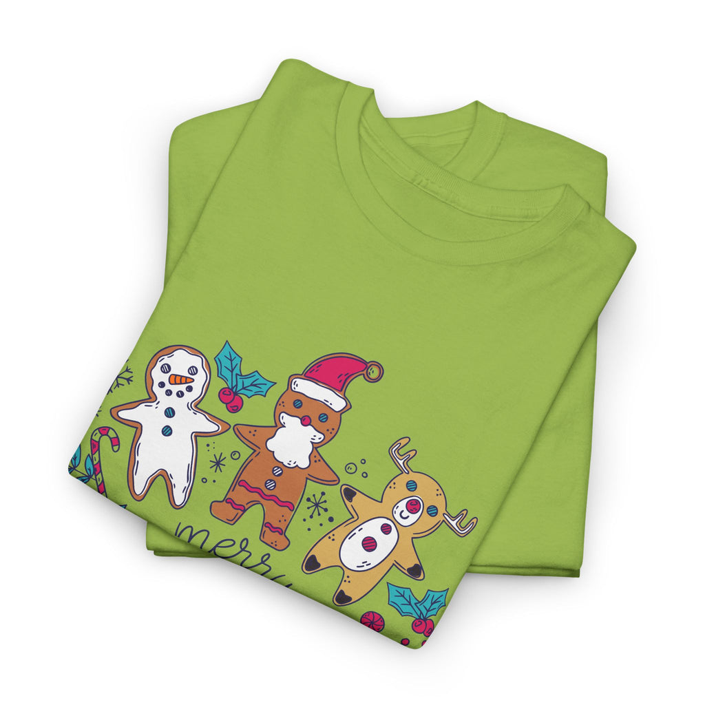 Merry Christmas Unisex Cotton Tee, Holiday Shirt, Christmas Gift – Bamerix