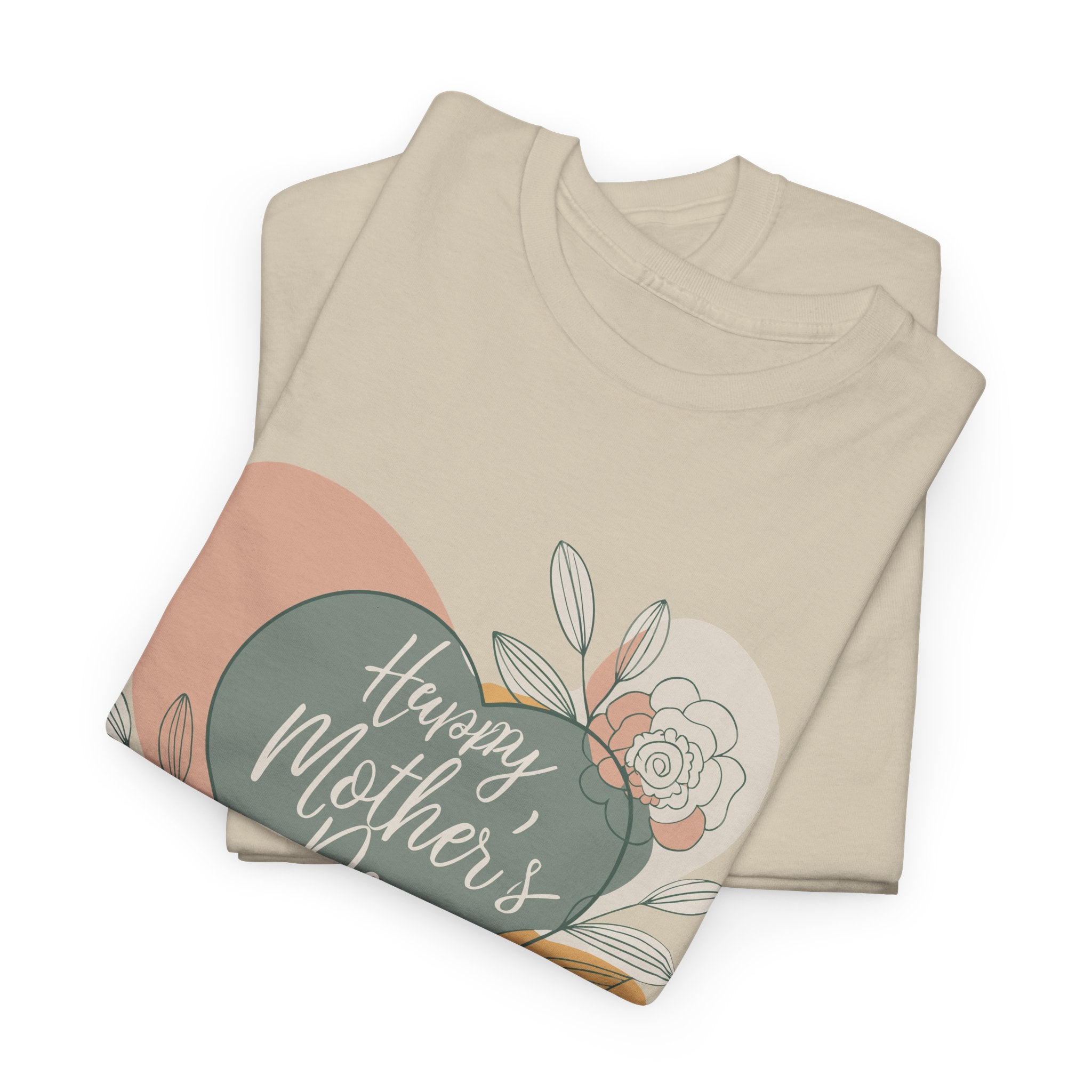 Happy Mother's Day Floral T-Shirt – Soft & Stylish Gift for Moms – Bamerix