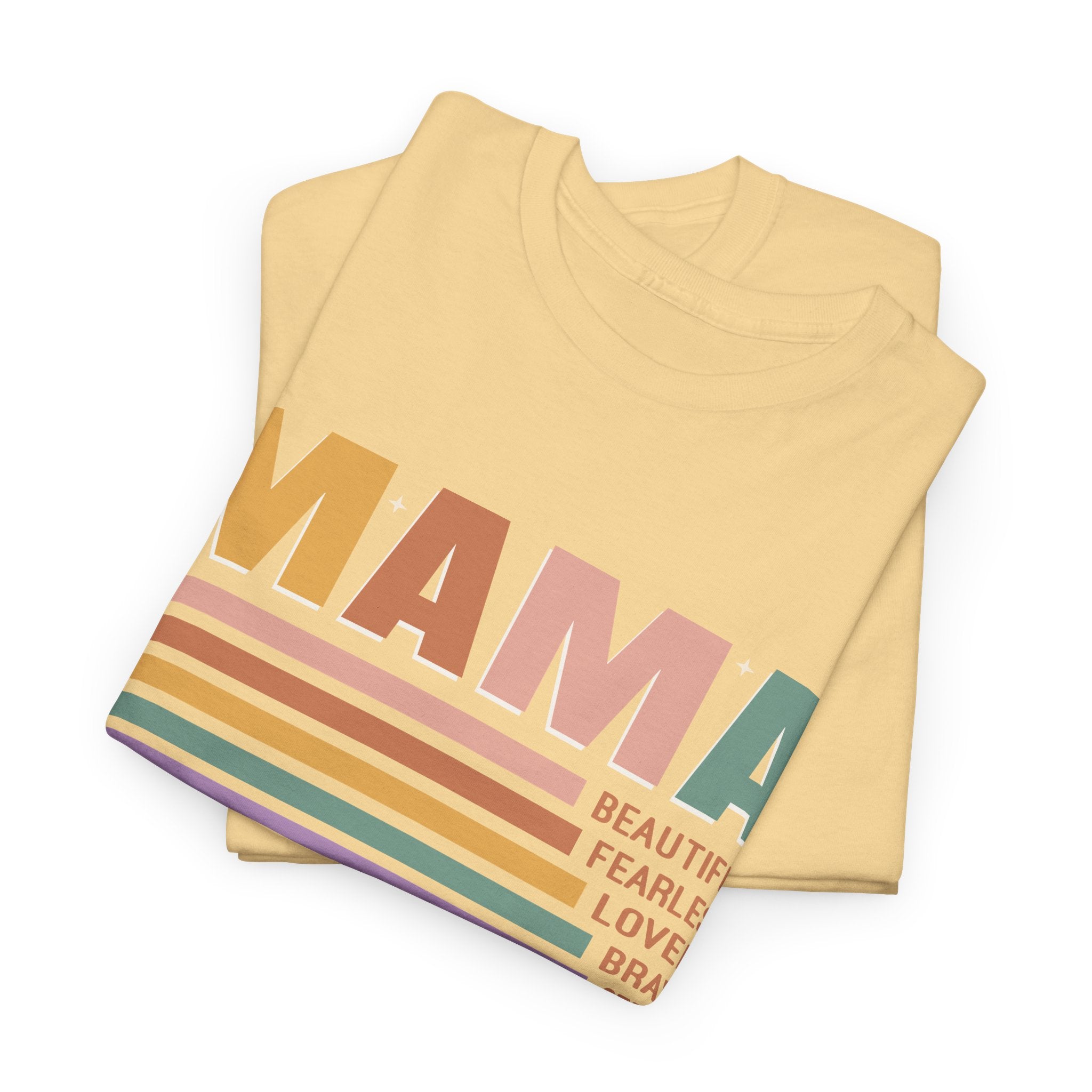 Mama Vintage Rainbow Graphic T-Shirt for Women – Bamerix