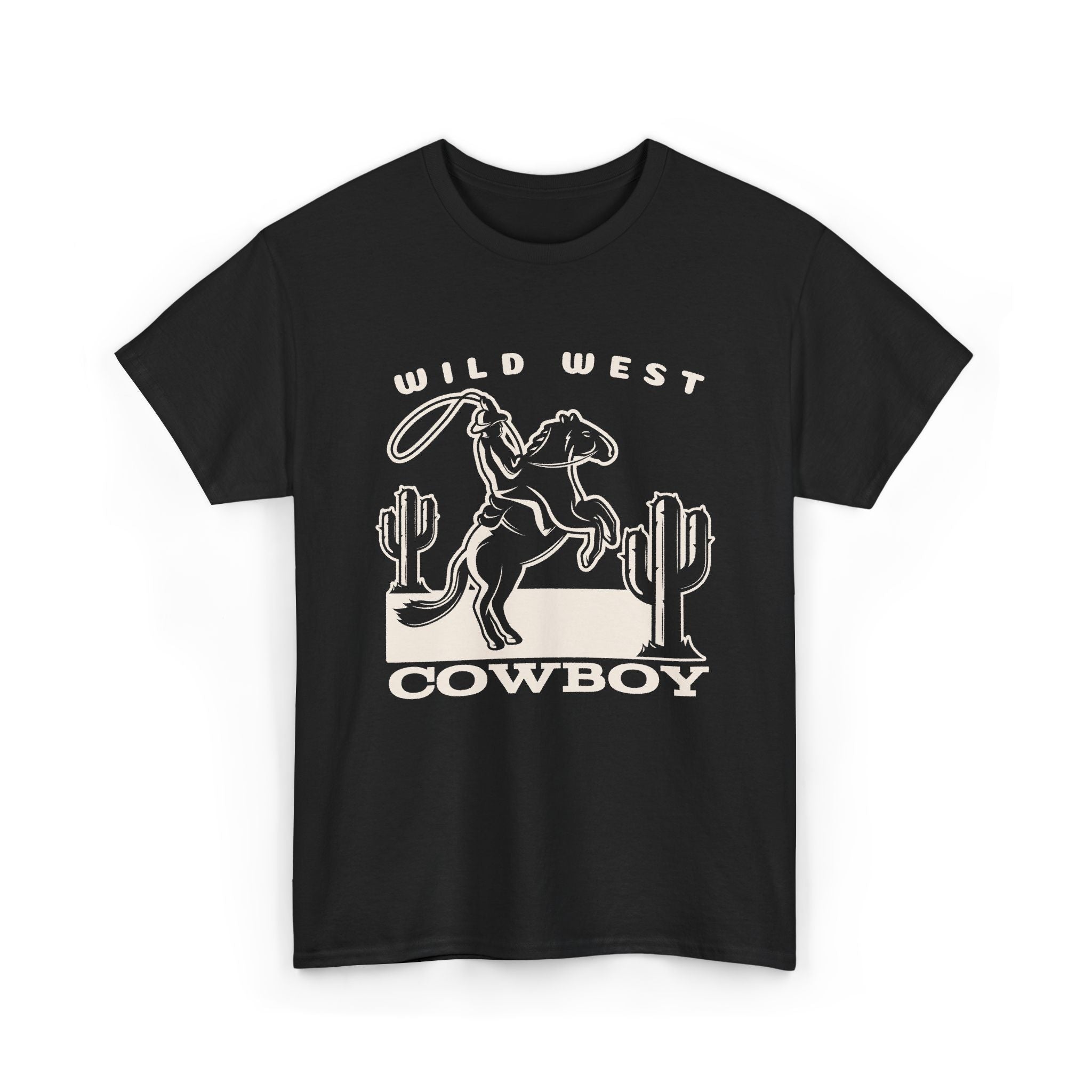 Cowboy Wild West T-Shirt — Retro Rodeo Graphic Tee – Bamerix