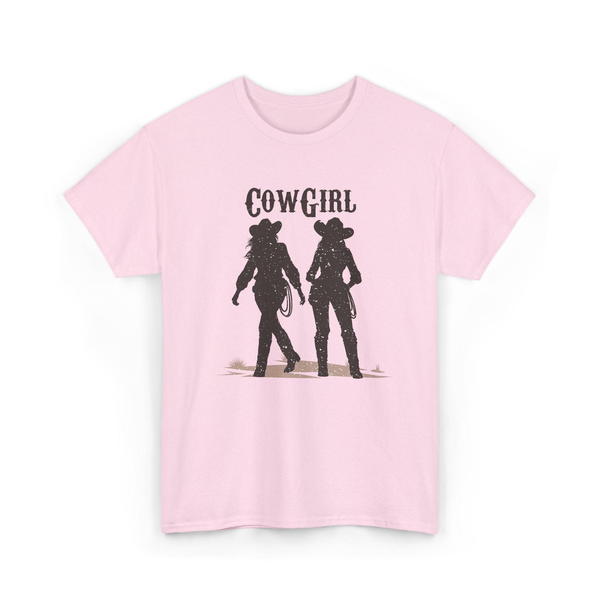 Cowgirl Graphic Tee — Vintage Western Women's Rodeo T-Shirt – Bamerix