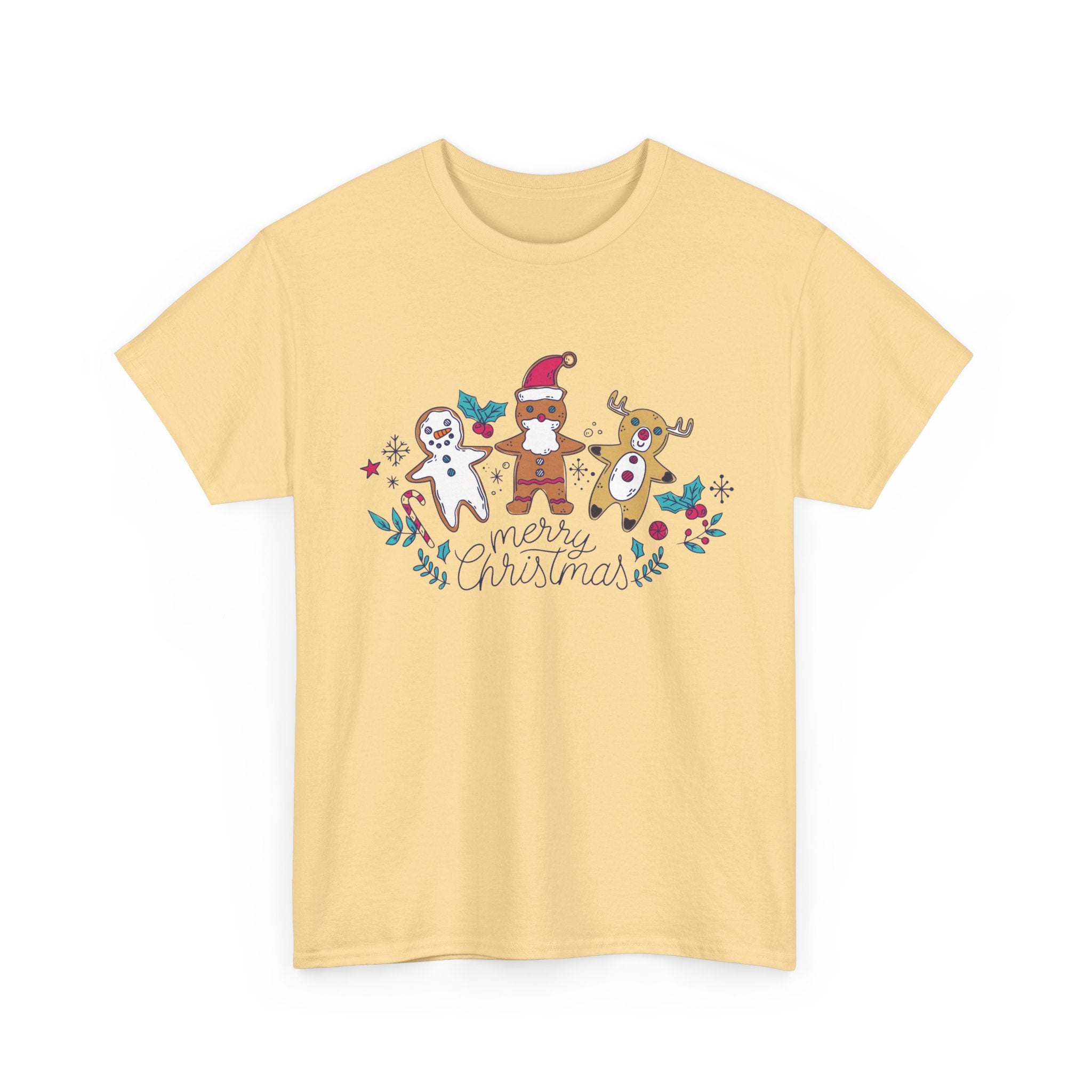 Merry Christmas Unisex Cotton Tee, Holiday Shirt, Christmas Gift – Bamerix