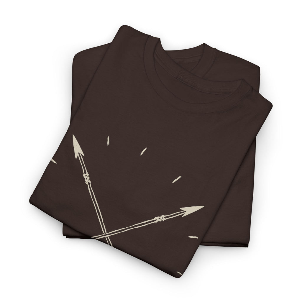 Crossed Arrows Graphic Tee - Rustic Boho Arrow Shirt