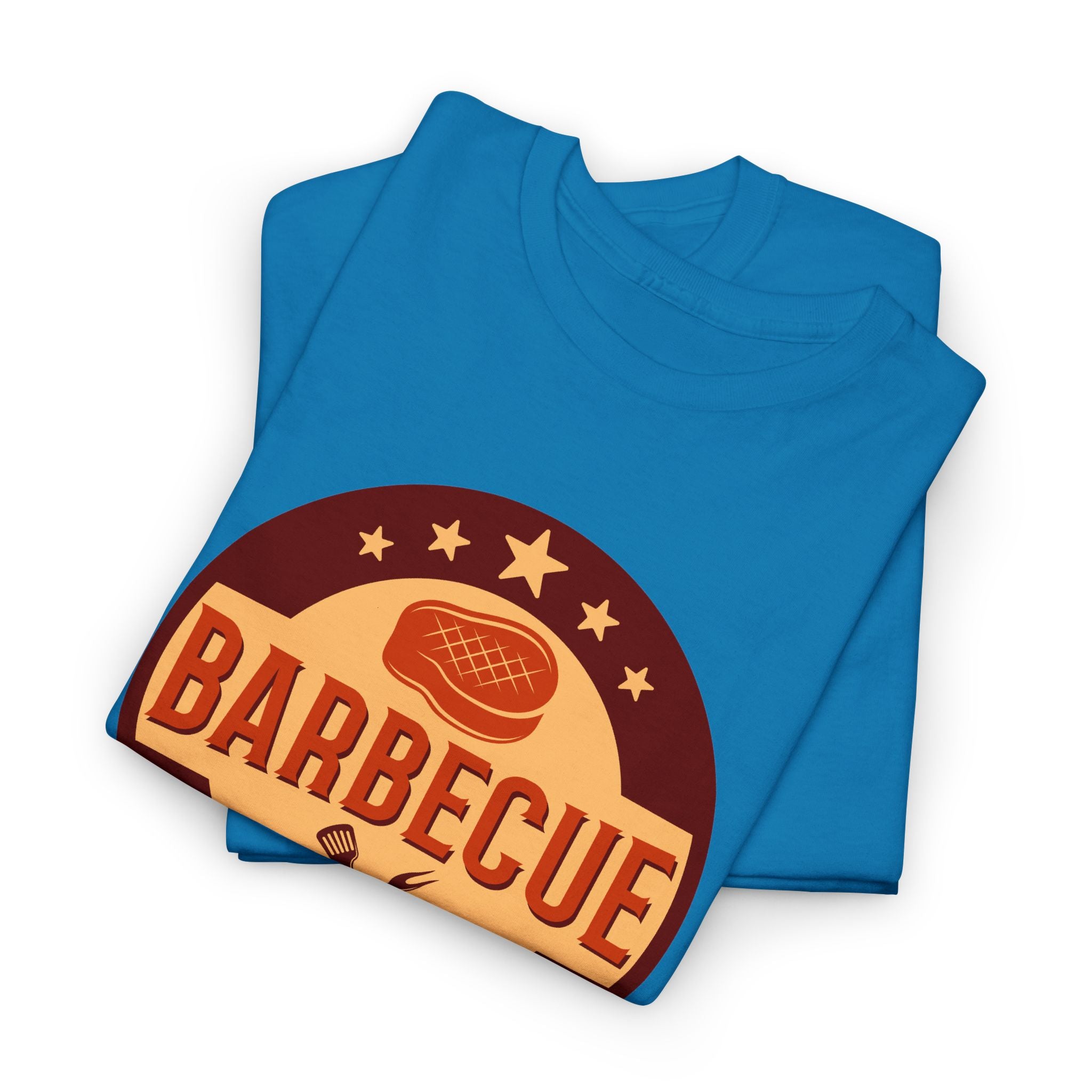 Barbecue Grill Menu T-Shirt — Vintage BBQ Cooking Tee