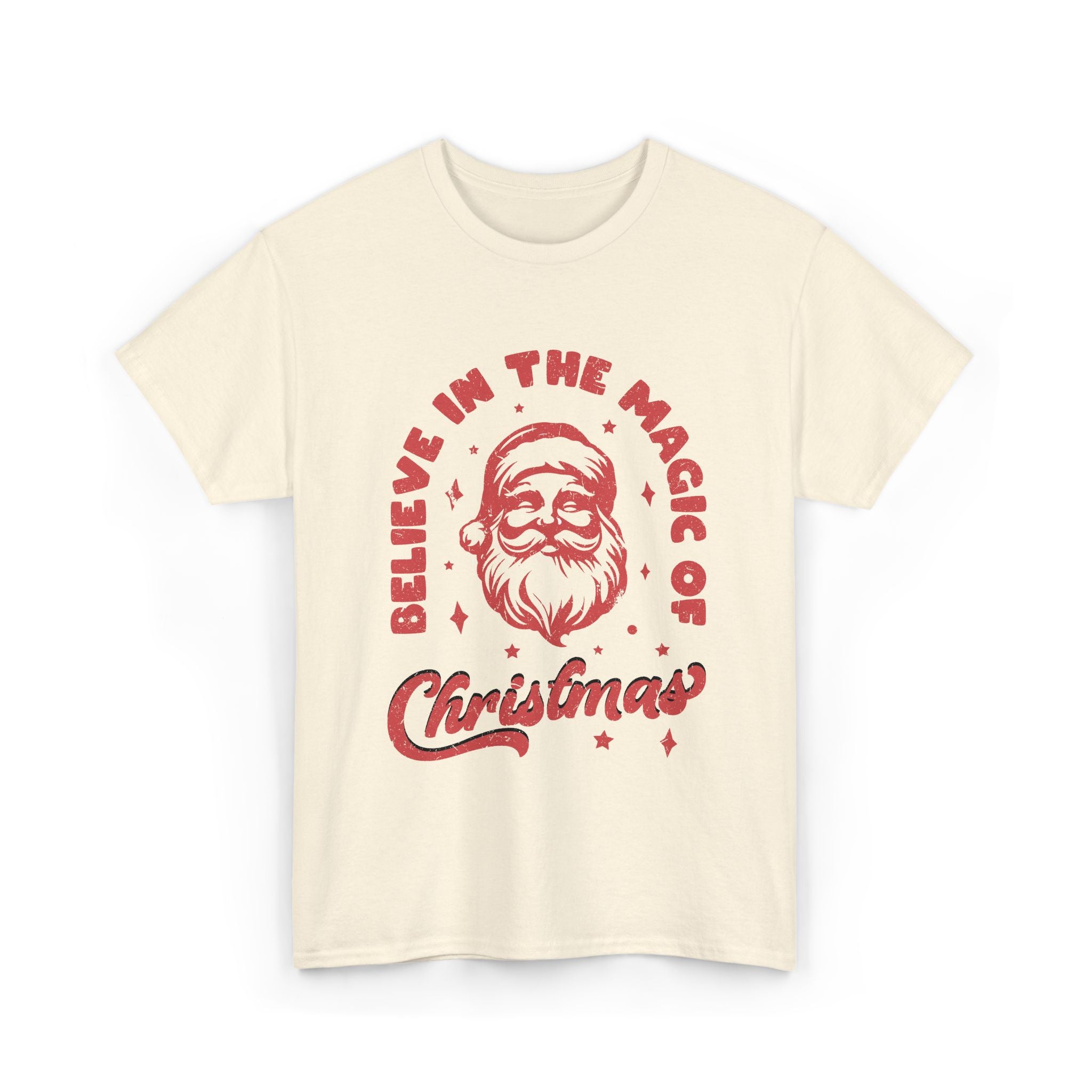 Believe in the Magic of Christmas Unisex Heavy Cotton Tee – Bamerix