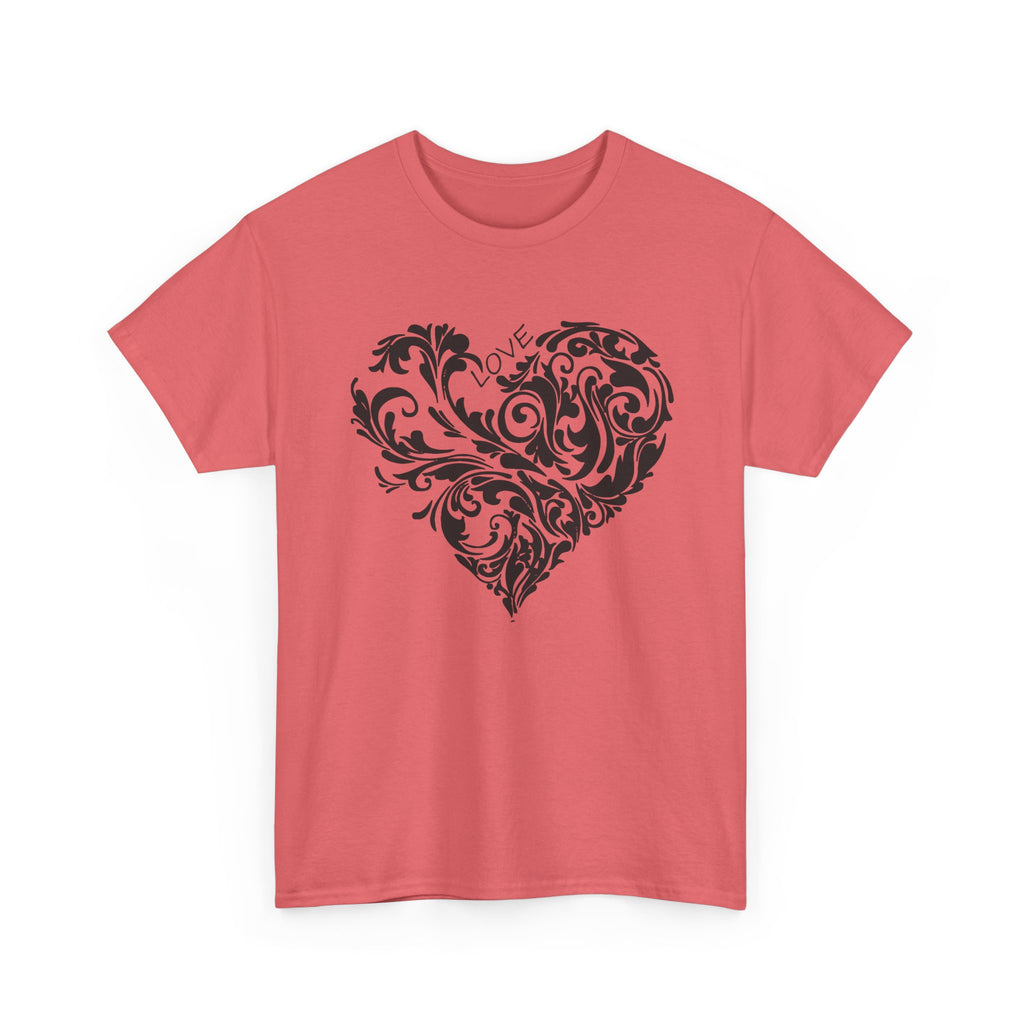 Rustic Heart Unisex Heavy Cotton Tee – Bamerix
