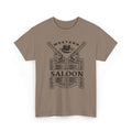 Western Saloon T-Shirt — Vintage Cowboy Guns & Hat Graphic Tee – Bamerix