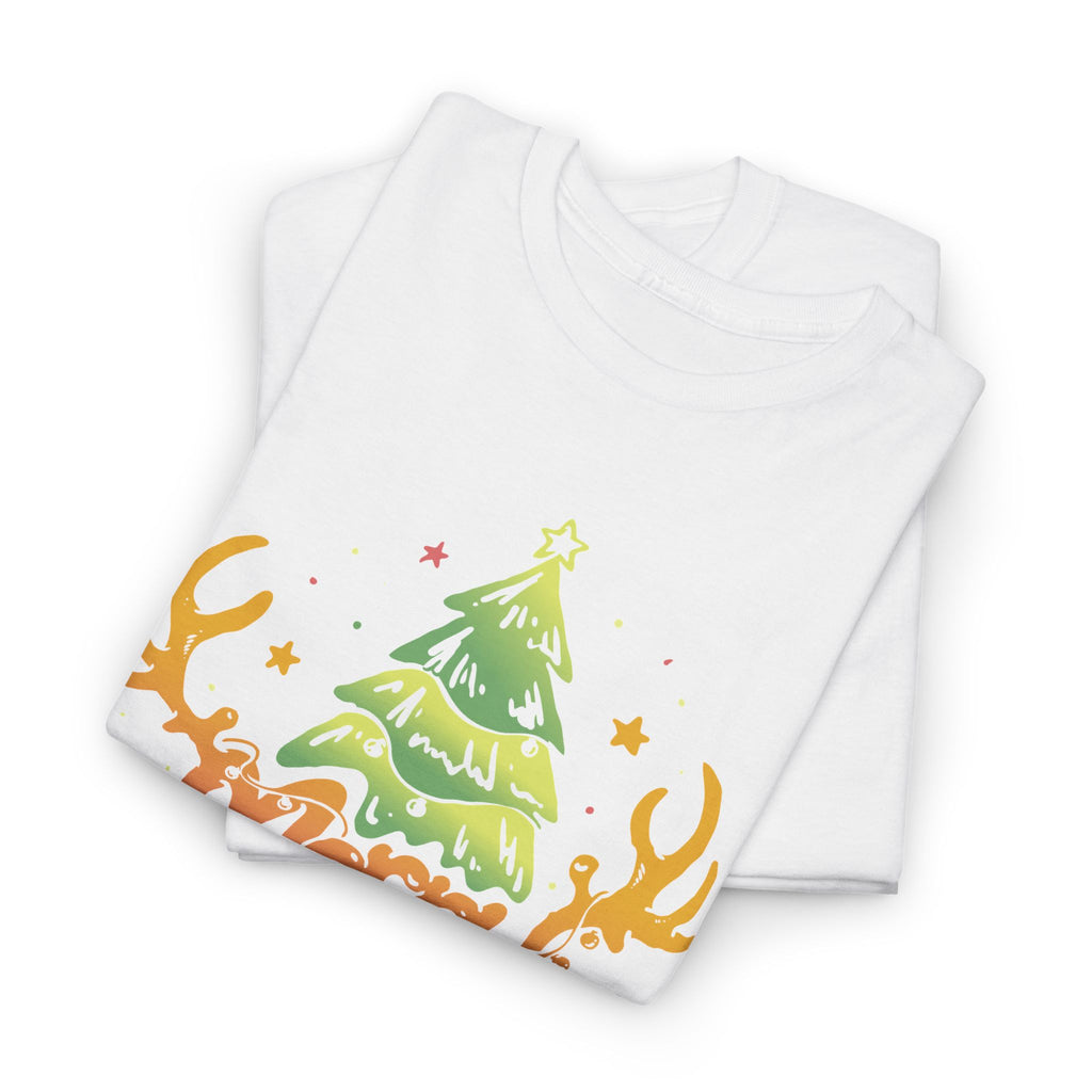 Merry Christmas Unisex Tee, Holiday Shirt, Gift for Him/Her, Winter Apparel, Christmas Outfit, – Bamerix