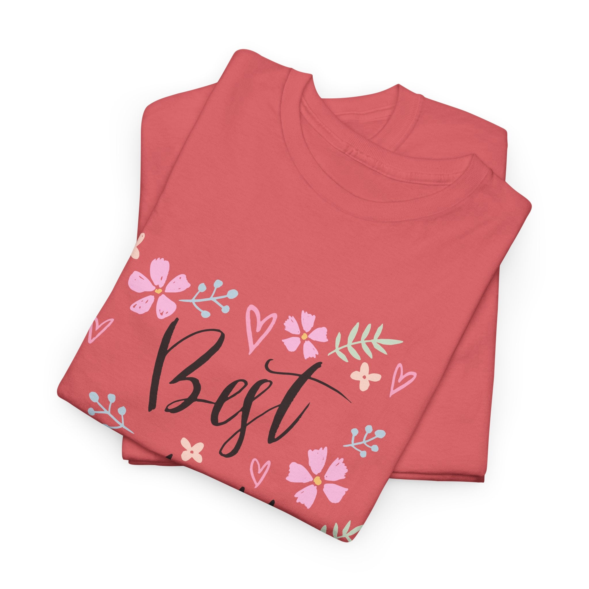 Best Mom Floral T-Shirt – Mother's Day Gift Tee – Bamerix