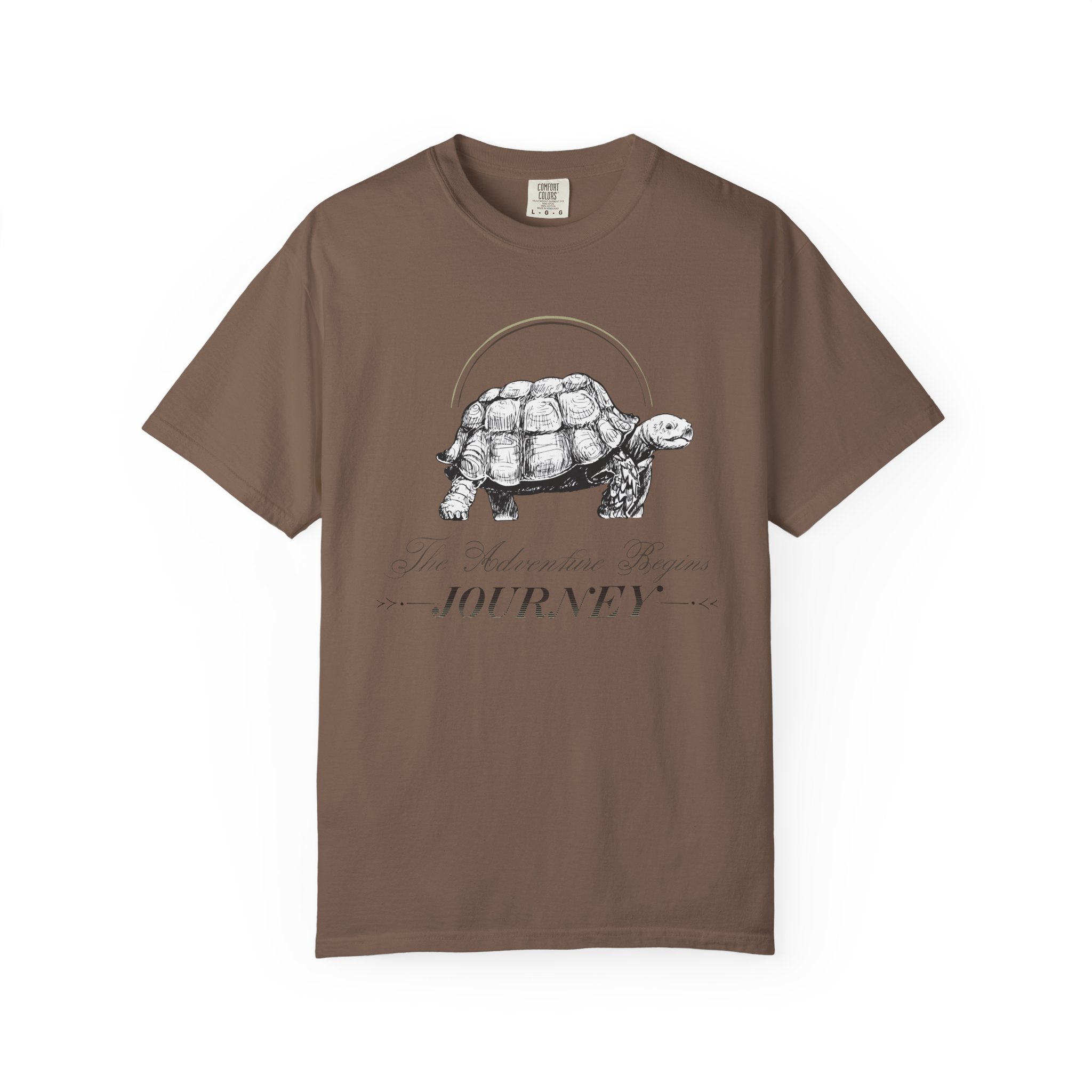Turtle Illustration T-Shirt | Vintage Turtle Sketch – Bamerix