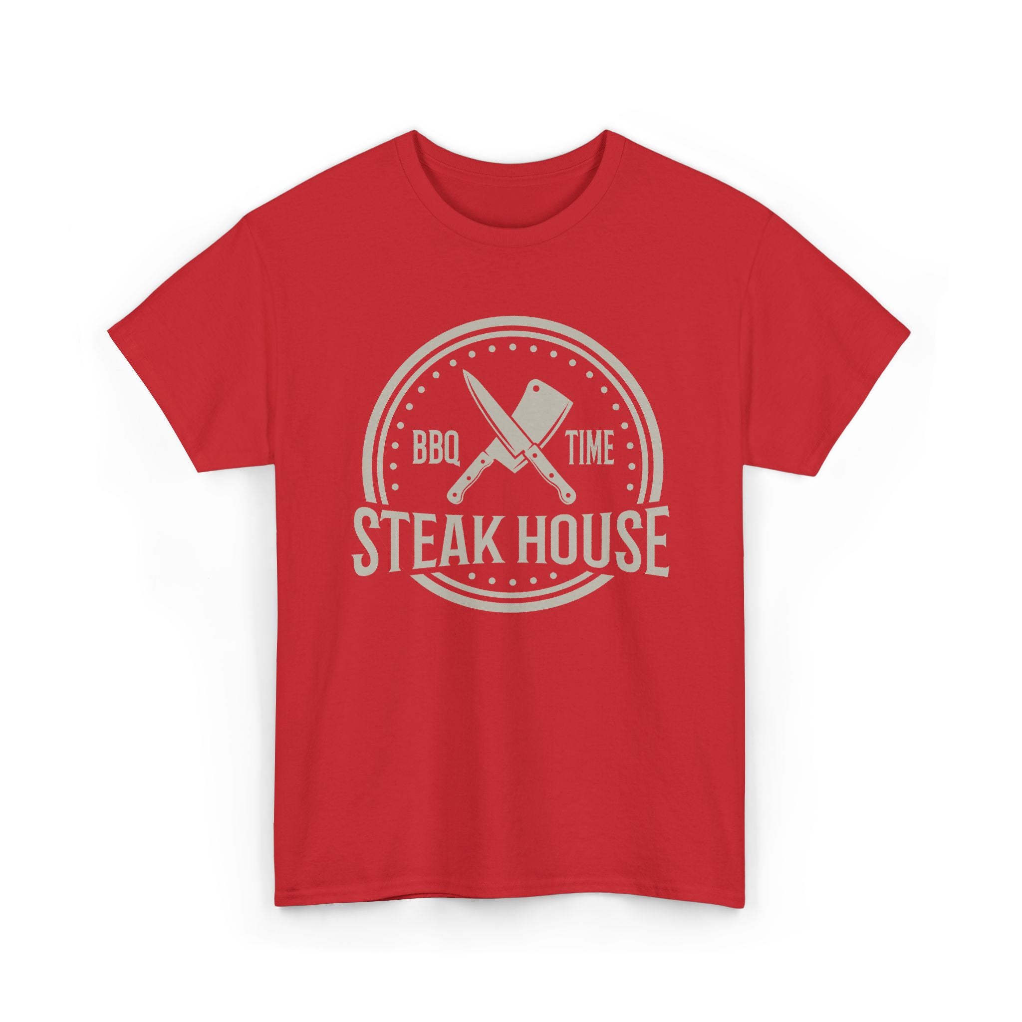 Steak House BBQ Tee — BBQ Time Vintage Grilling T-Shirt