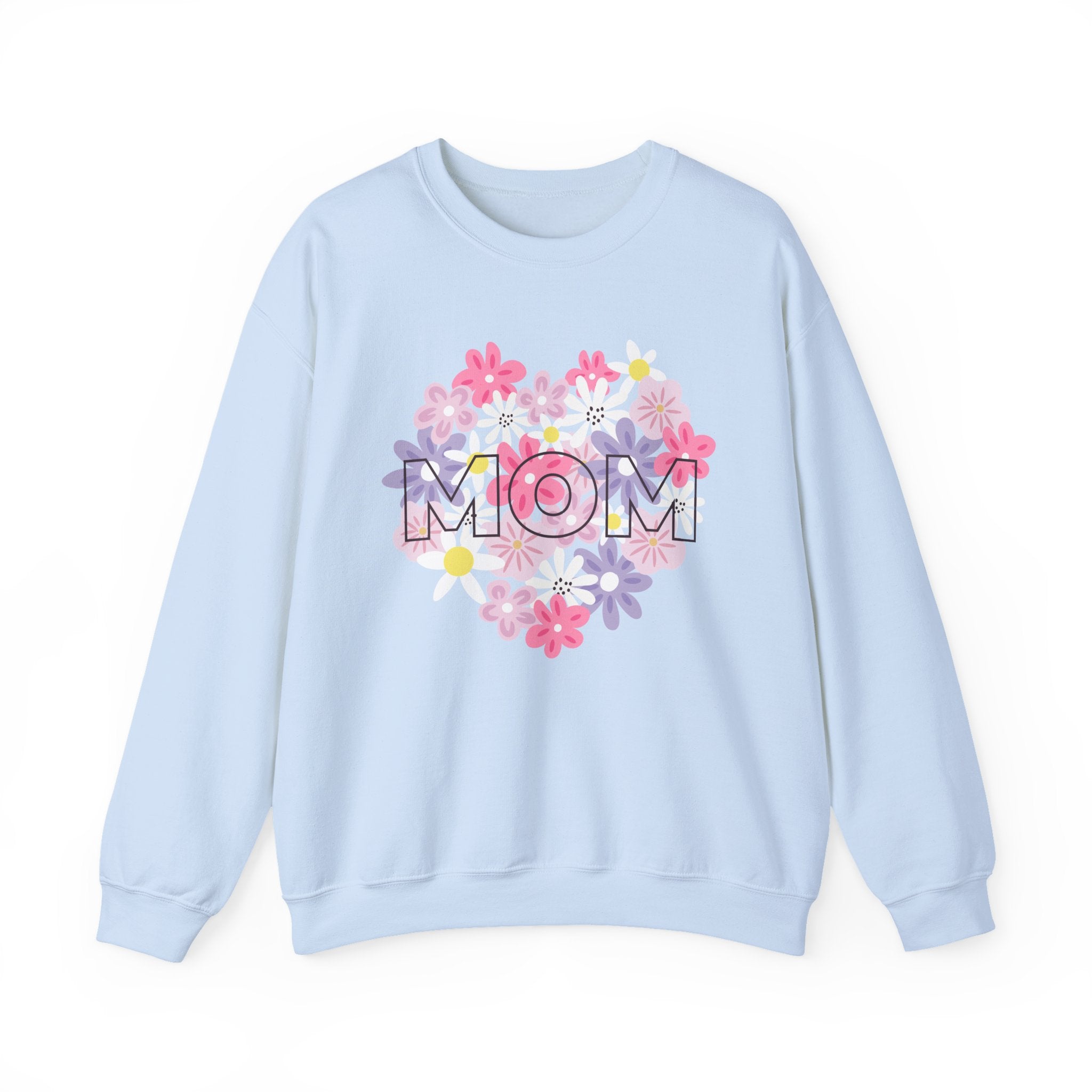 Floral MOM Sweatshirt Mother's Day – Bamerix