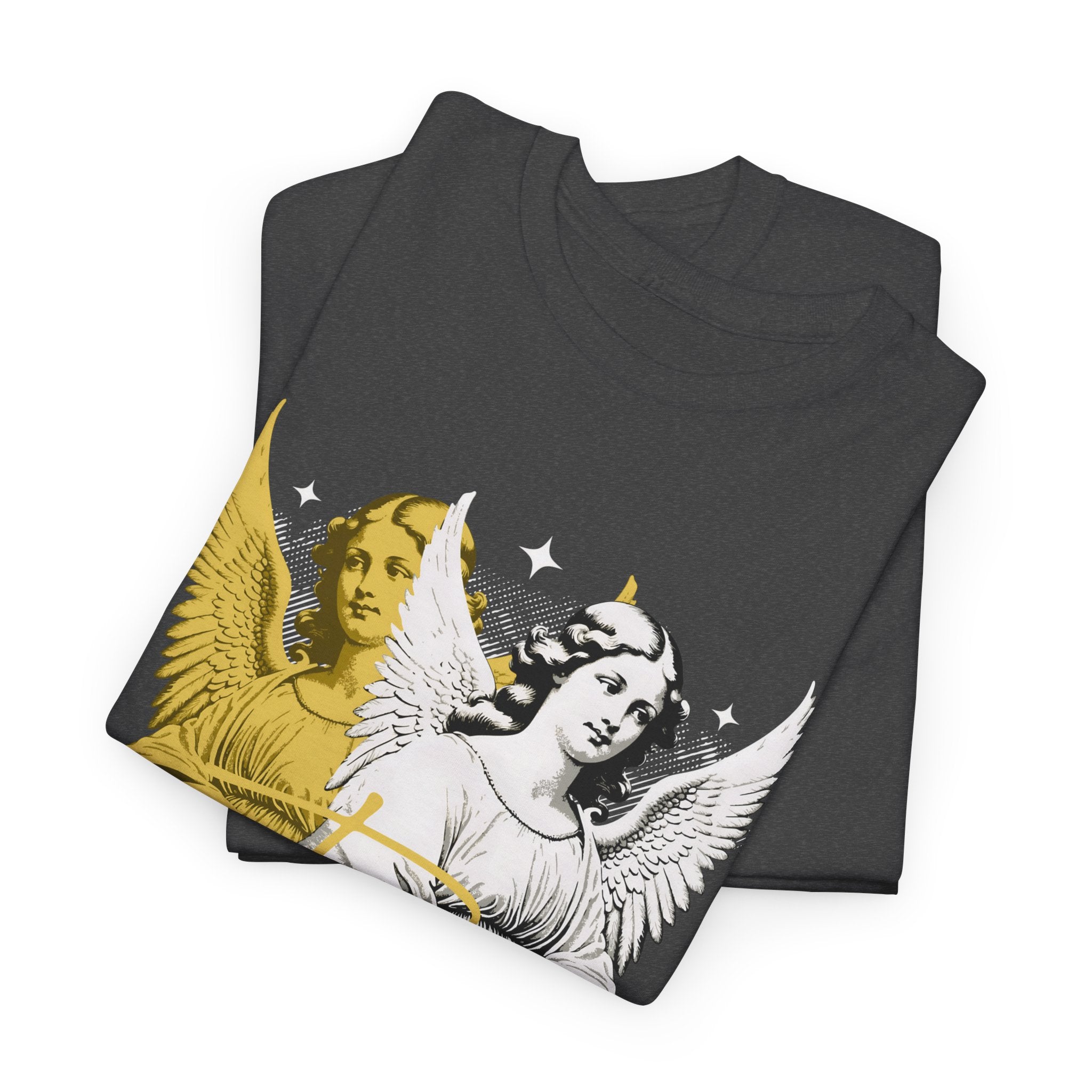 Twin Angel Graphic T-Shirt – Bamerix