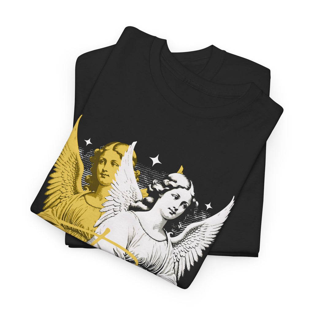 Twin Angel Graphic T-Shirt – Bamerix