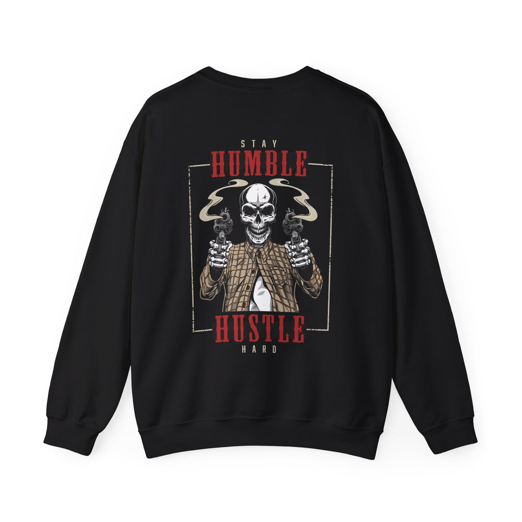 Stay Humble Hustle Hard Sweatshirt, Unisex Crewneck – Bamerix