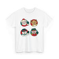 Festive Holiday T-Shirt Featuring Santa and Friends, Christmas Gift – Bamerix