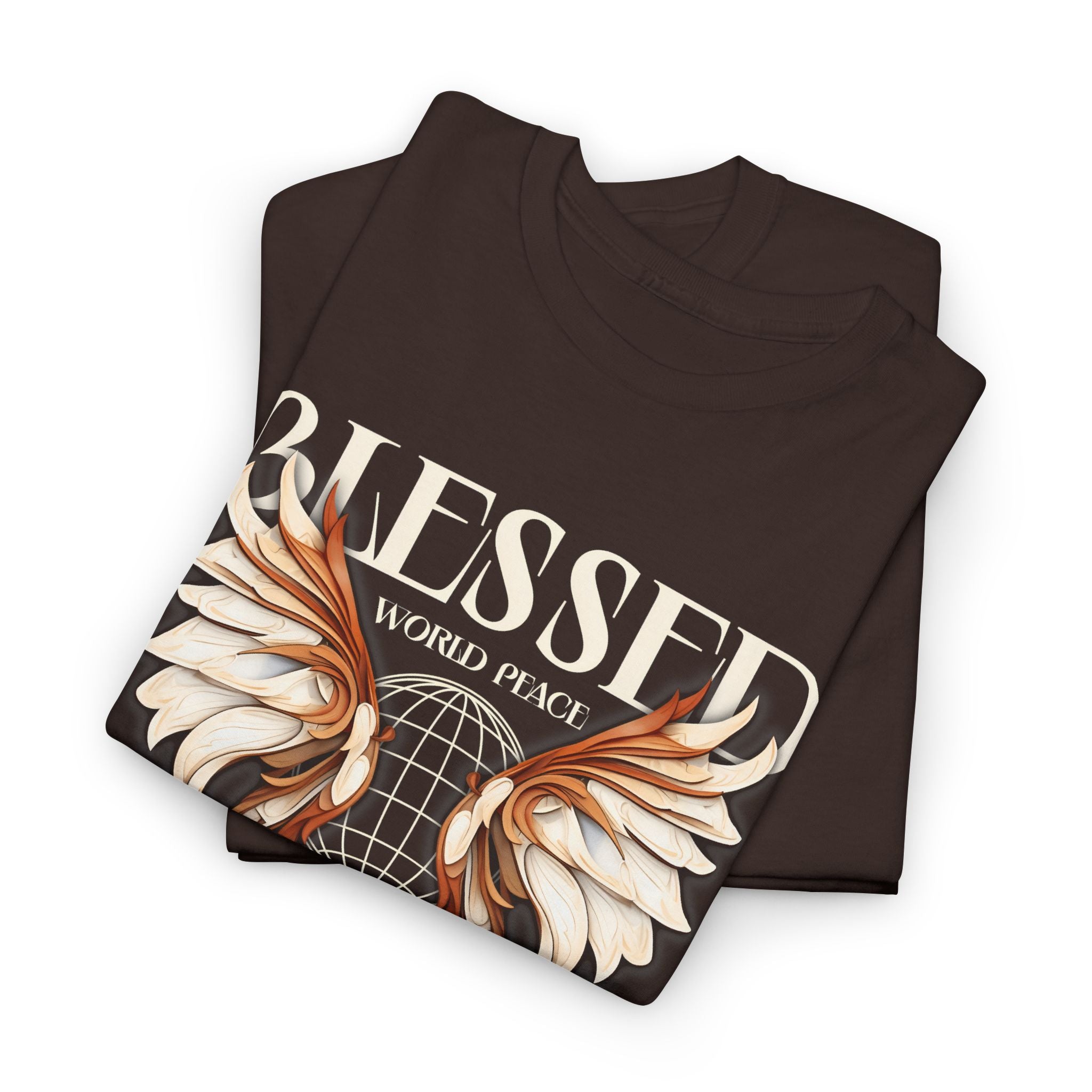 Blessed Peace & Justice Graphic T-Shirt – Bamerix