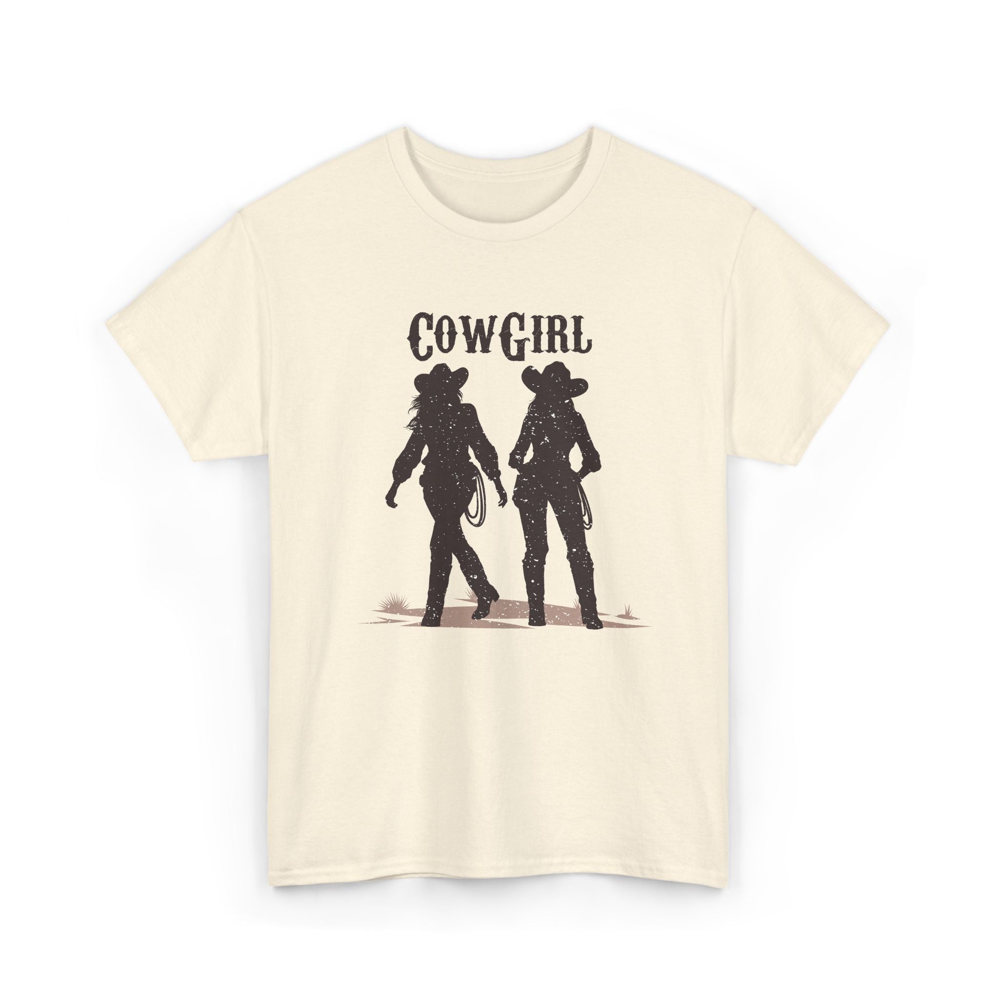 Cowgirl Graphic Tee — Vintage Western Women's Rodeo T-Shirt – Bamerix