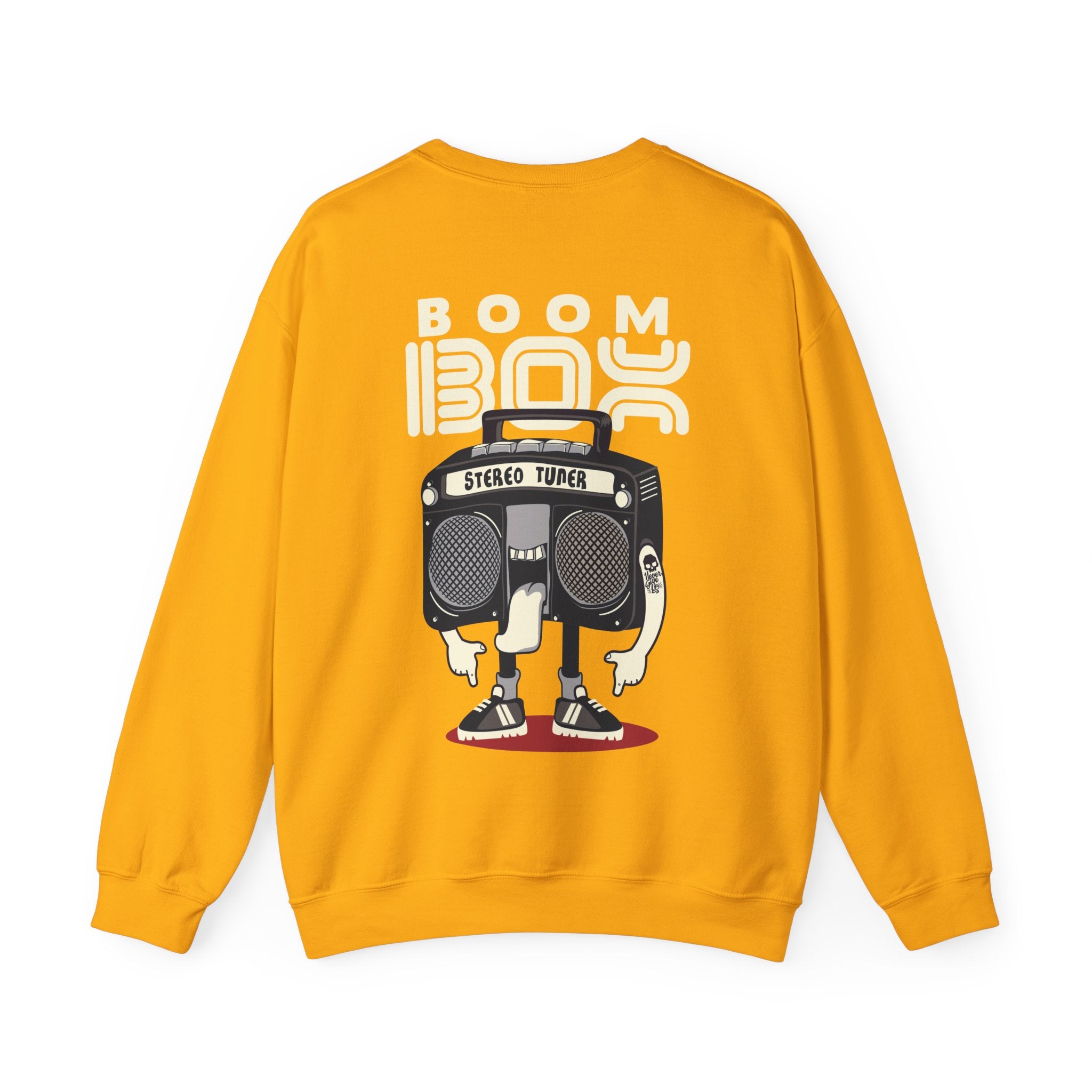 Retro Boom Box Sweatshirt Vintage Music Lover Gift Unisex Cozy Crewneck – Bamerix