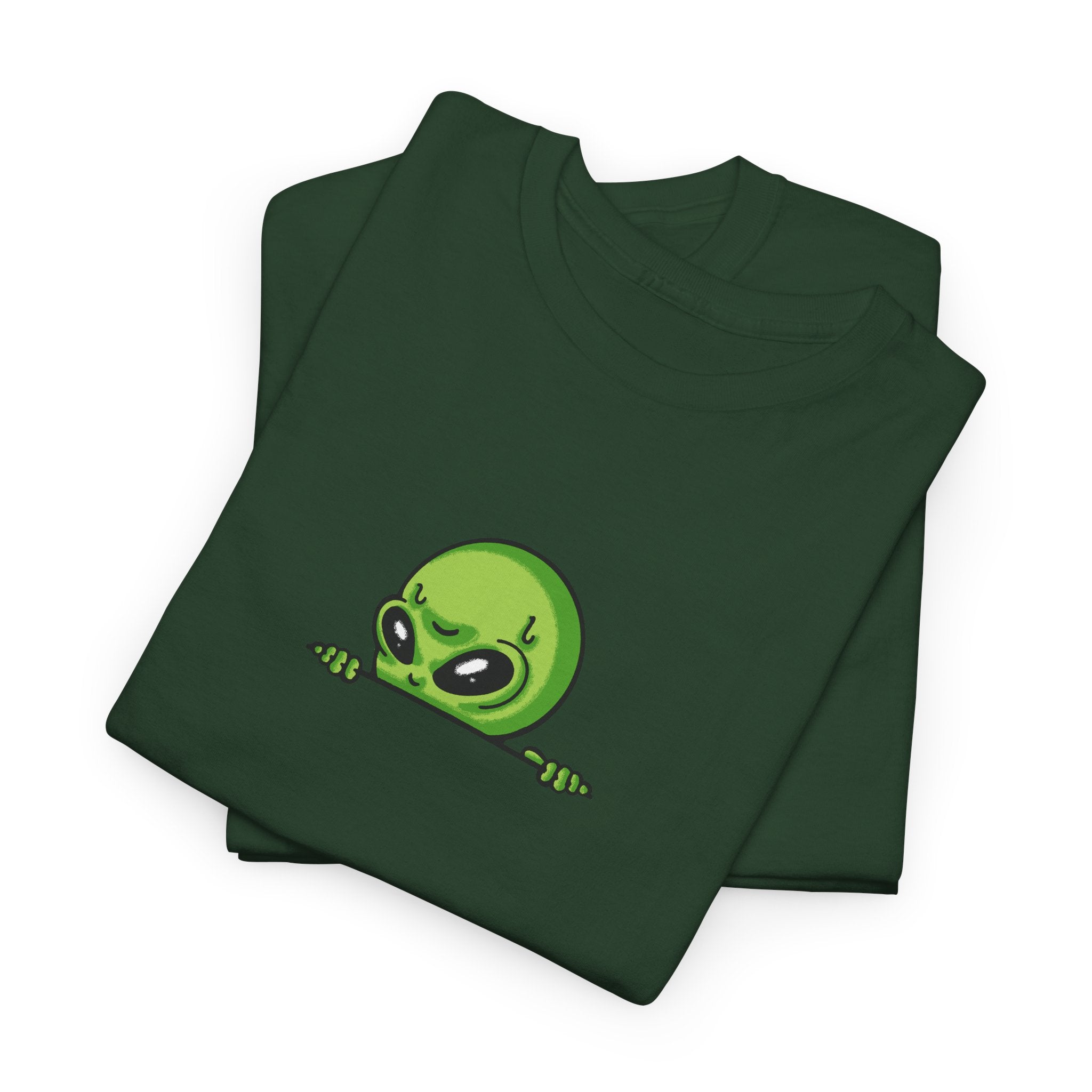 Funny Alien Graphic Tee – Bamerix