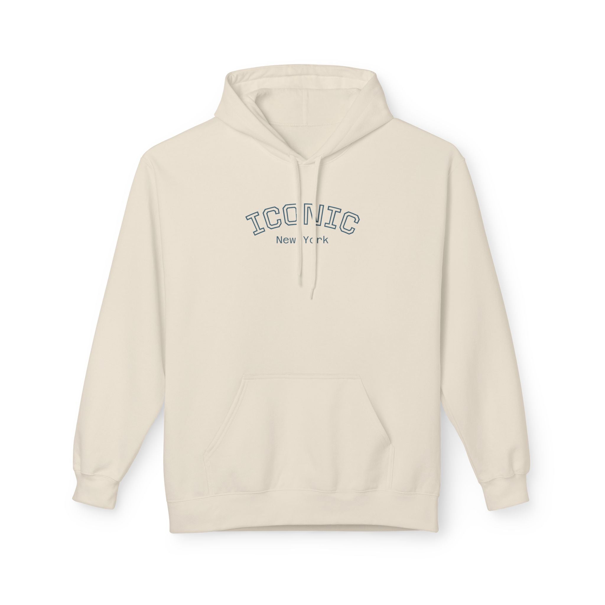Iconic Hoodie - Minimal Arch Logo Pullover for Everyday Casual – Bamerix