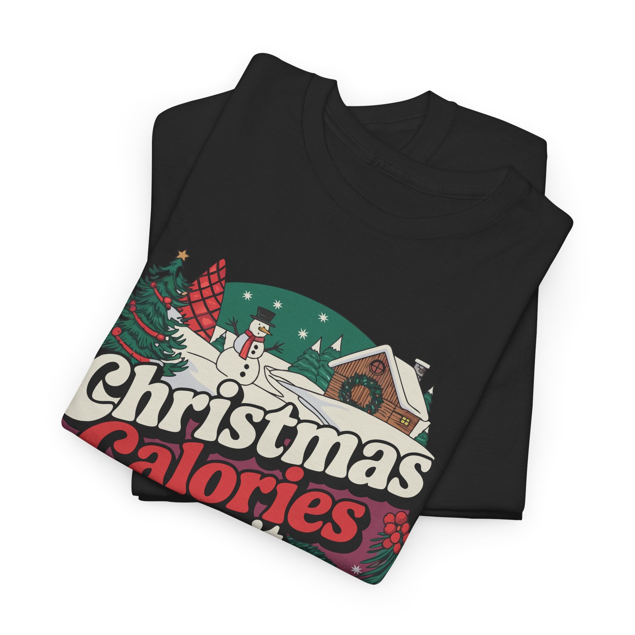 Christmas Calories Don't Count T-Shirt, Funny Holiday Tee – Bamerix
