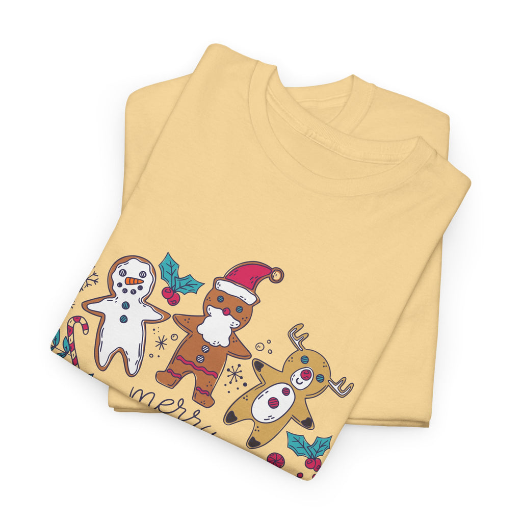 Merry Christmas Unisex Cotton Tee, Holiday Shirt, Christmas Gift – Bamerix