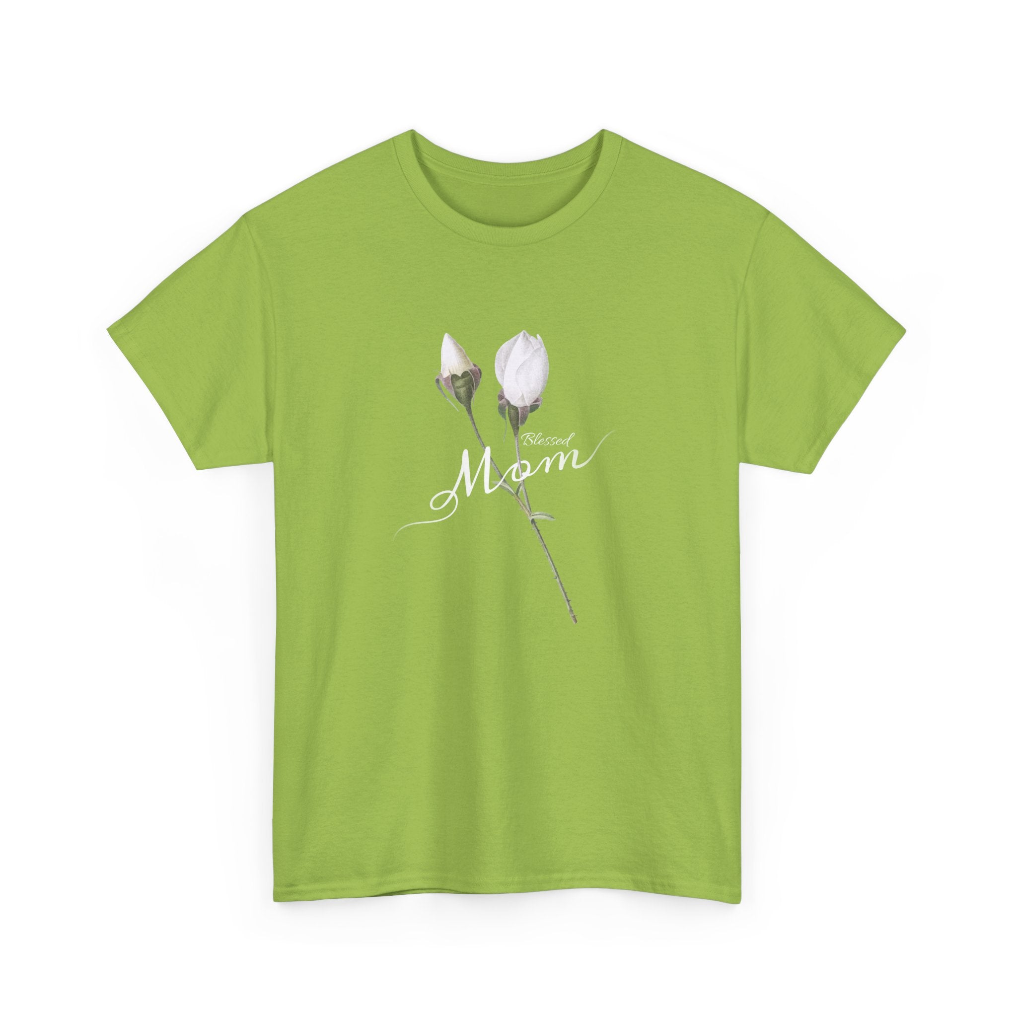 Mom Floral T-Shirt for Women – Minimal Mother's Day Gift – Bamerix