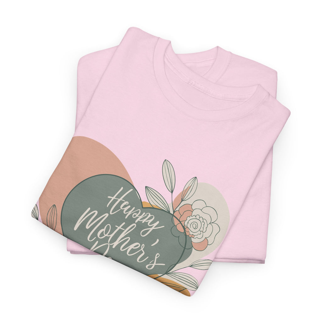 Happy Mother's Day Floral T-Shirt – Soft & Stylish Gift for Moms – Bamerix