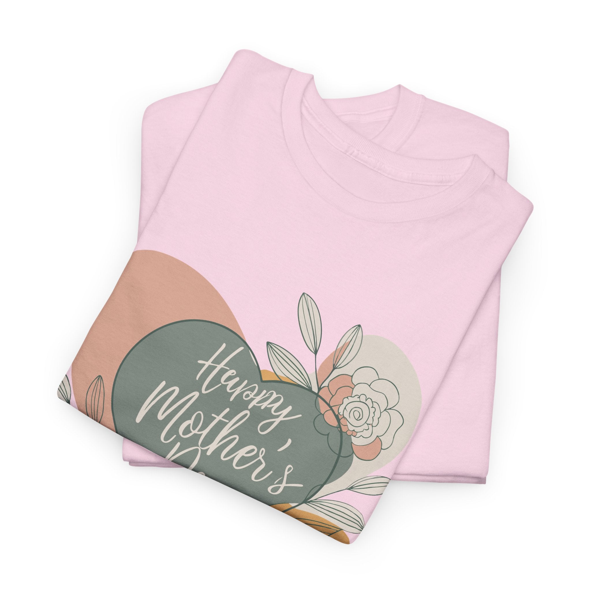 Happy Mother's Day Floral T-Shirt – Soft & Stylish Gift for Moms – Bamerix