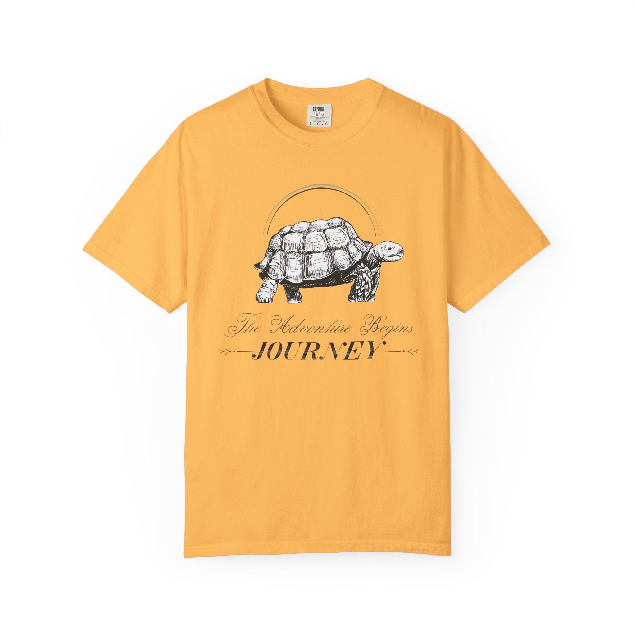 Turtle Illustration T-Shirt | Vintage Turtle Sketch – Bamerix