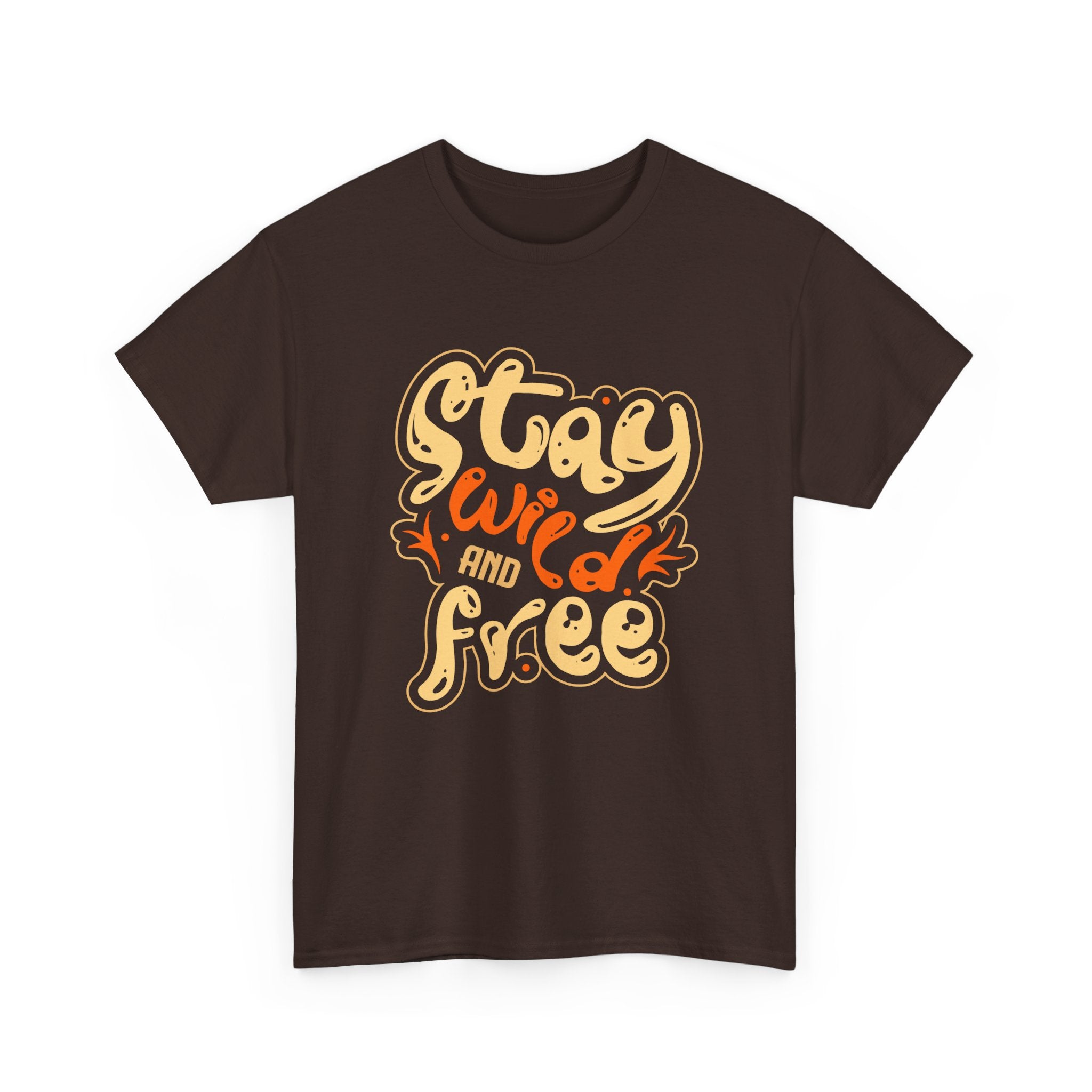 Stay Wild and Free Graphic T-Shirt – Bamerix