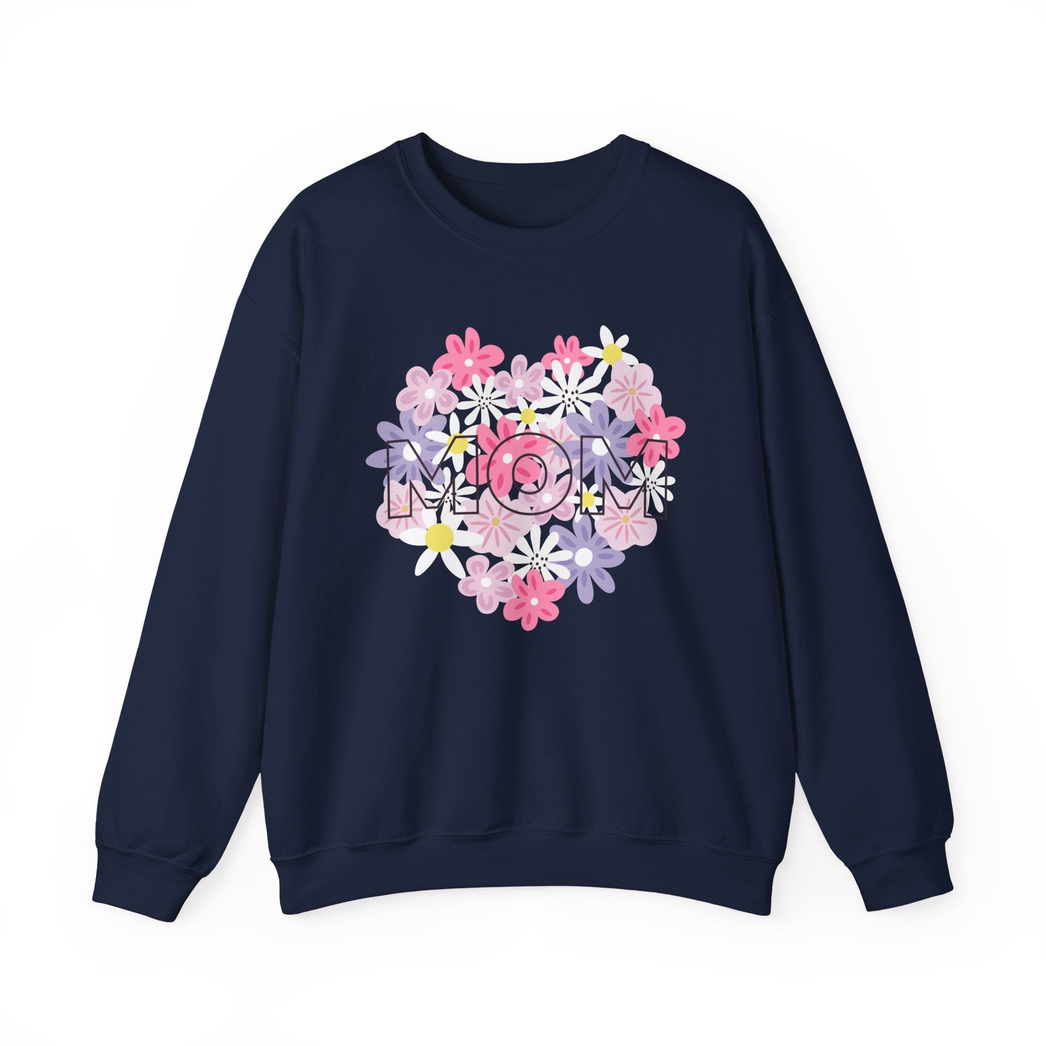Floral MOM Sweatshirt Mother's Day – Bamerix
