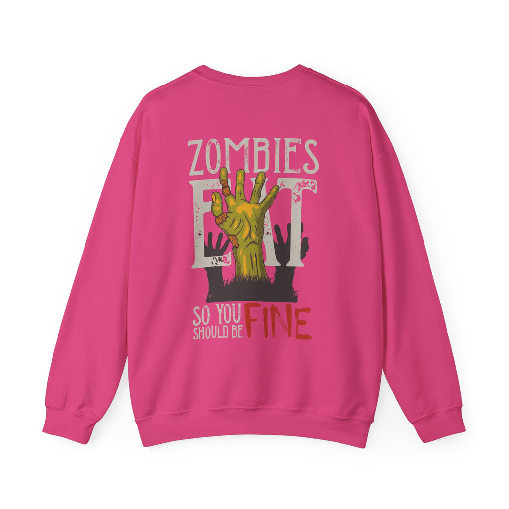 Zombies Eat Crewneck Sweatshirt – Bamerix