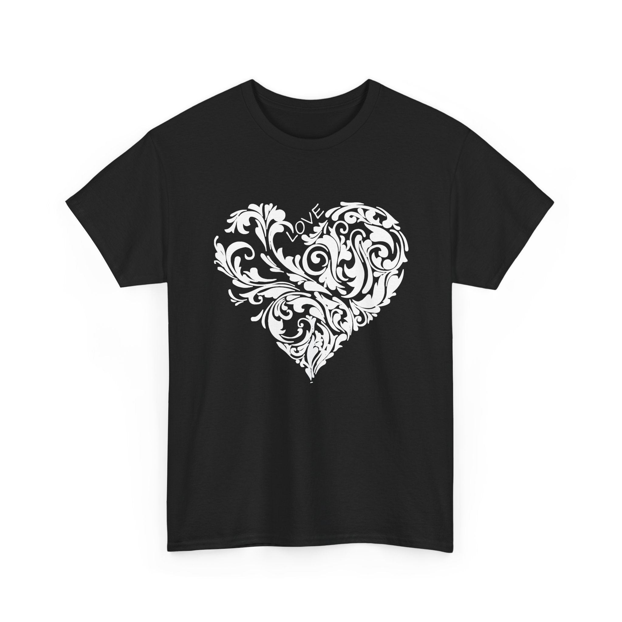Rustic Heart Unisex Heavy Cotton Tee – Bamerix