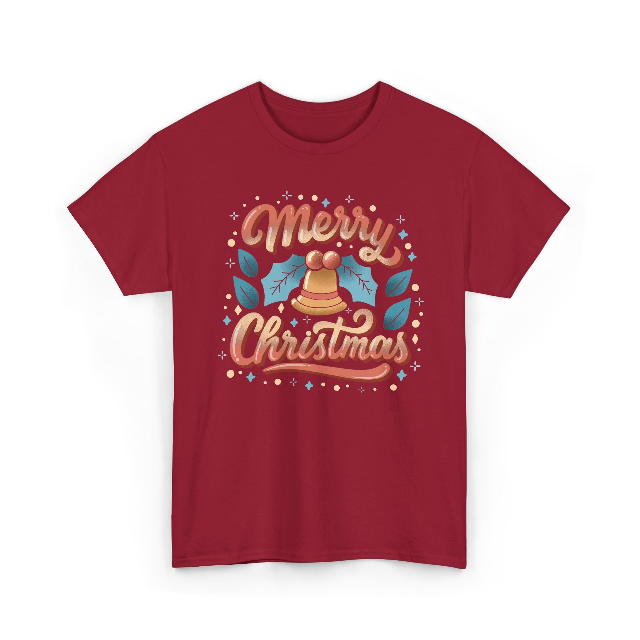 Merry Christmas Unisex Cotton Tee, Holiday Shirt – Bamerix