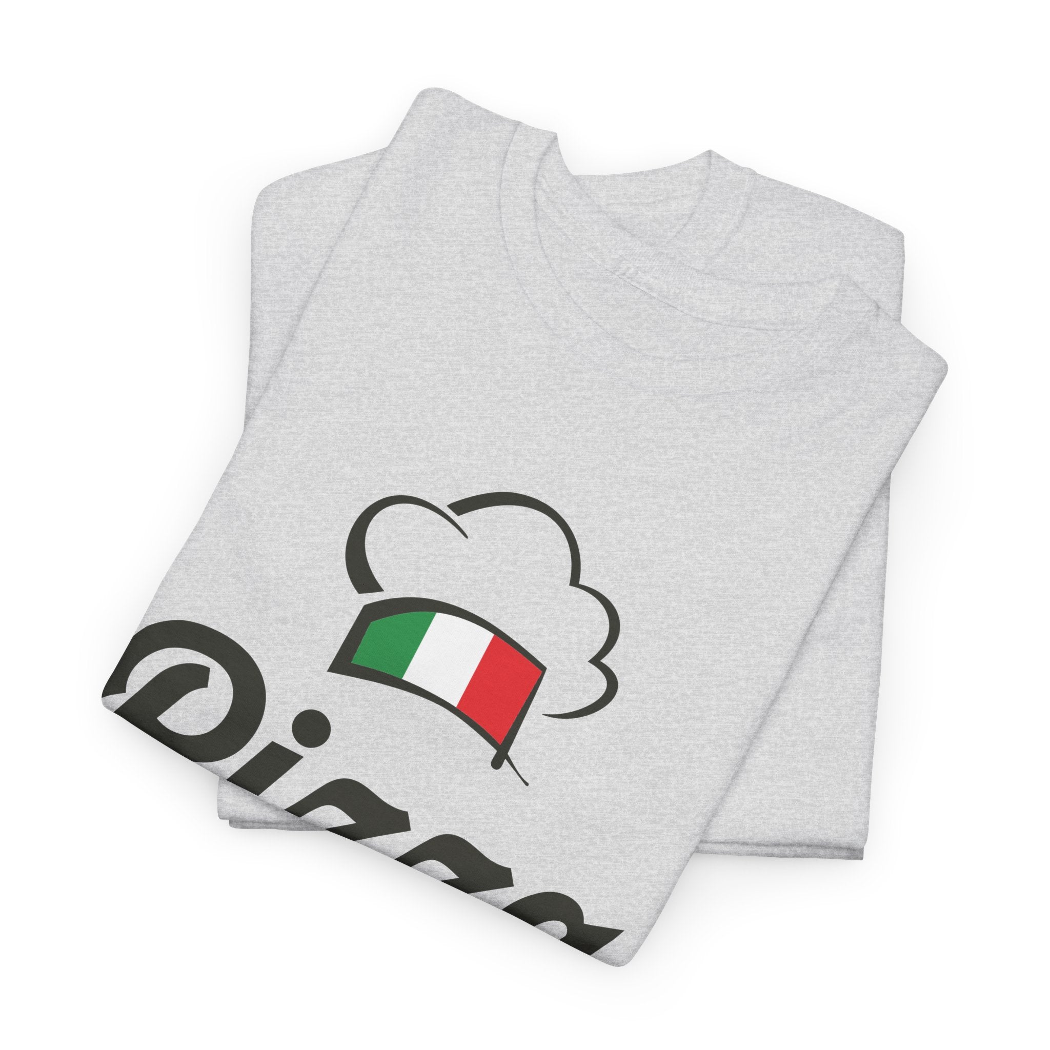Pizza Chef Hat T-Shirt — Italian Flag Logo Pizza Tee – Bamerix