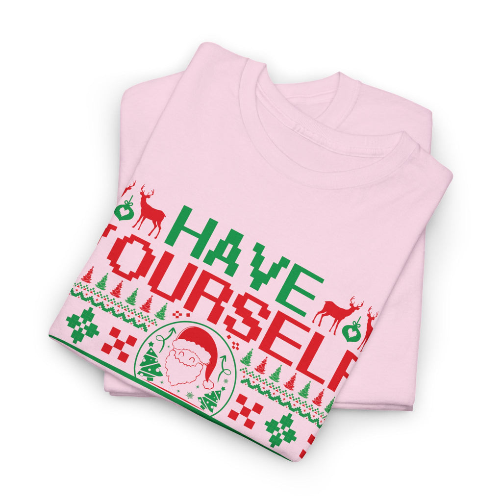 Christmas Graphic Tee, Holiday T-Shirt, Festive Shirt, Xmas Top, Unisex Cotton Tee – Bamerix