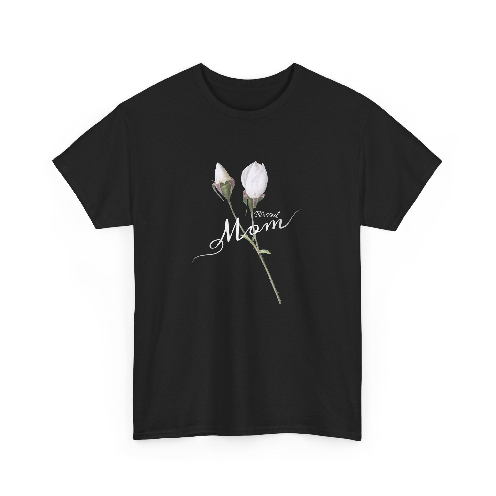 Mom Floral T-Shirt for Women – Minimal Mother's Day Gift – Bamerix