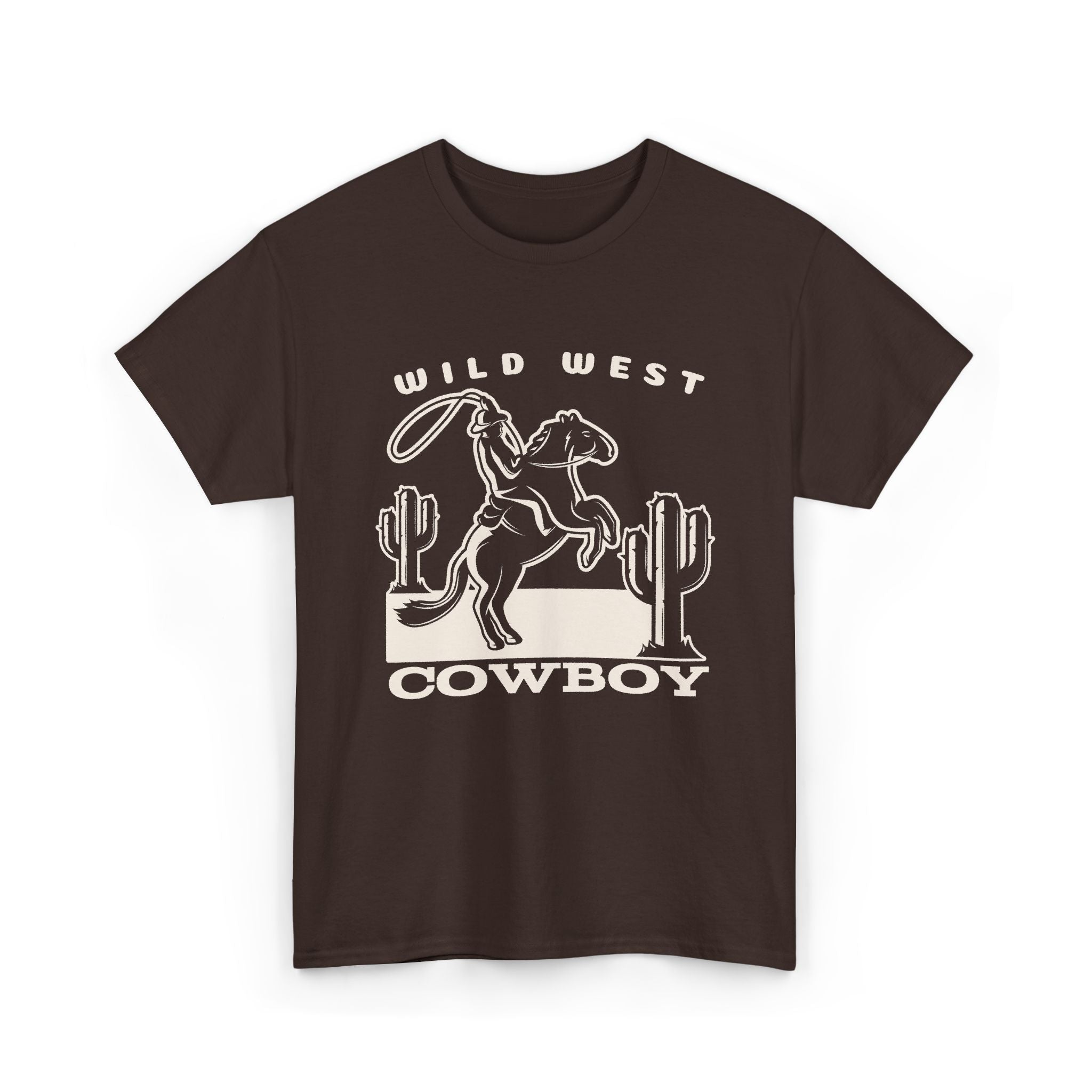 Cowboy Wild West T-Shirt — Retro Rodeo Graphic Tee – Bamerix