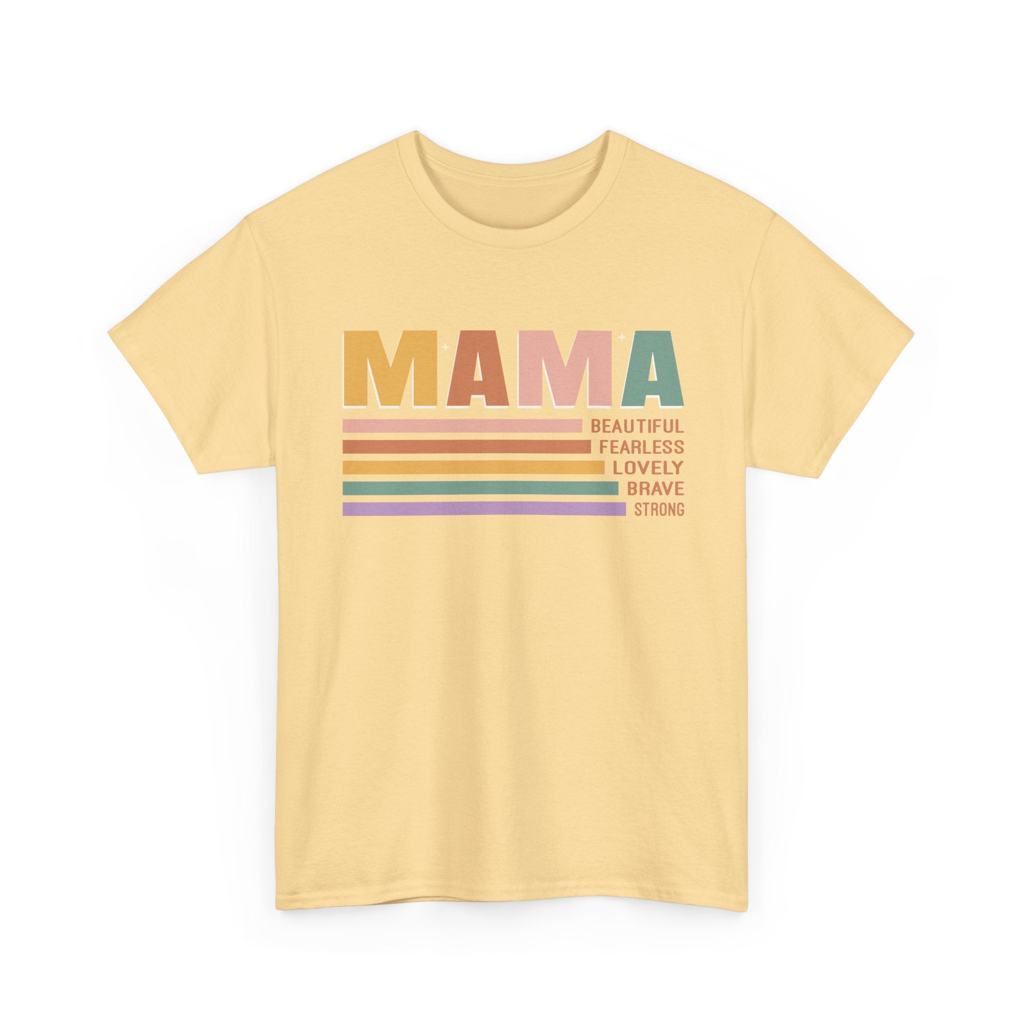 Mama Vintage Rainbow Graphic T-Shirt for Women – Bamerix