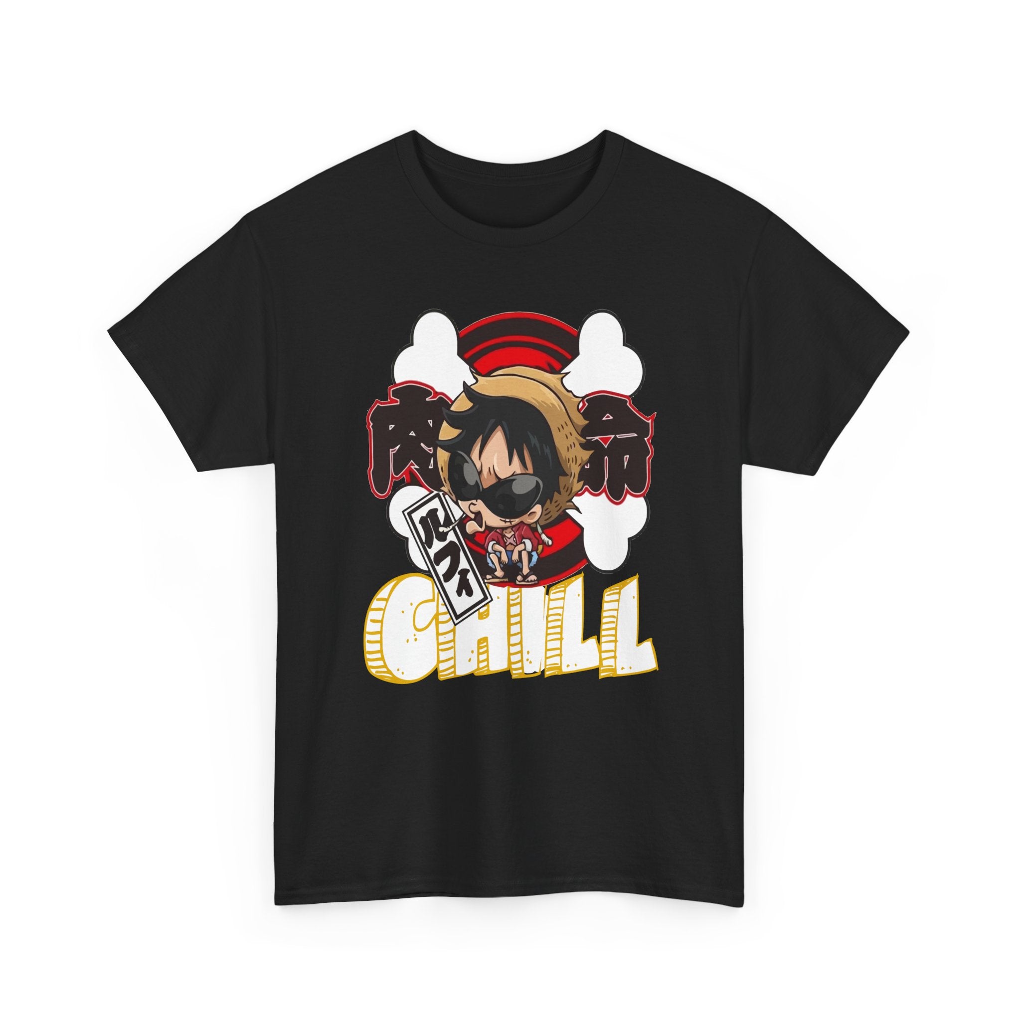 Chill Anime T-Shirt Streetwear – Bamerix