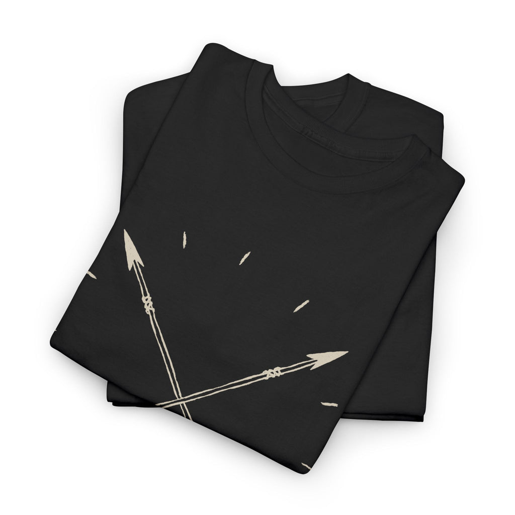 Crossed Arrows Graphic Tee - Rustic Boho Arrow Shirt