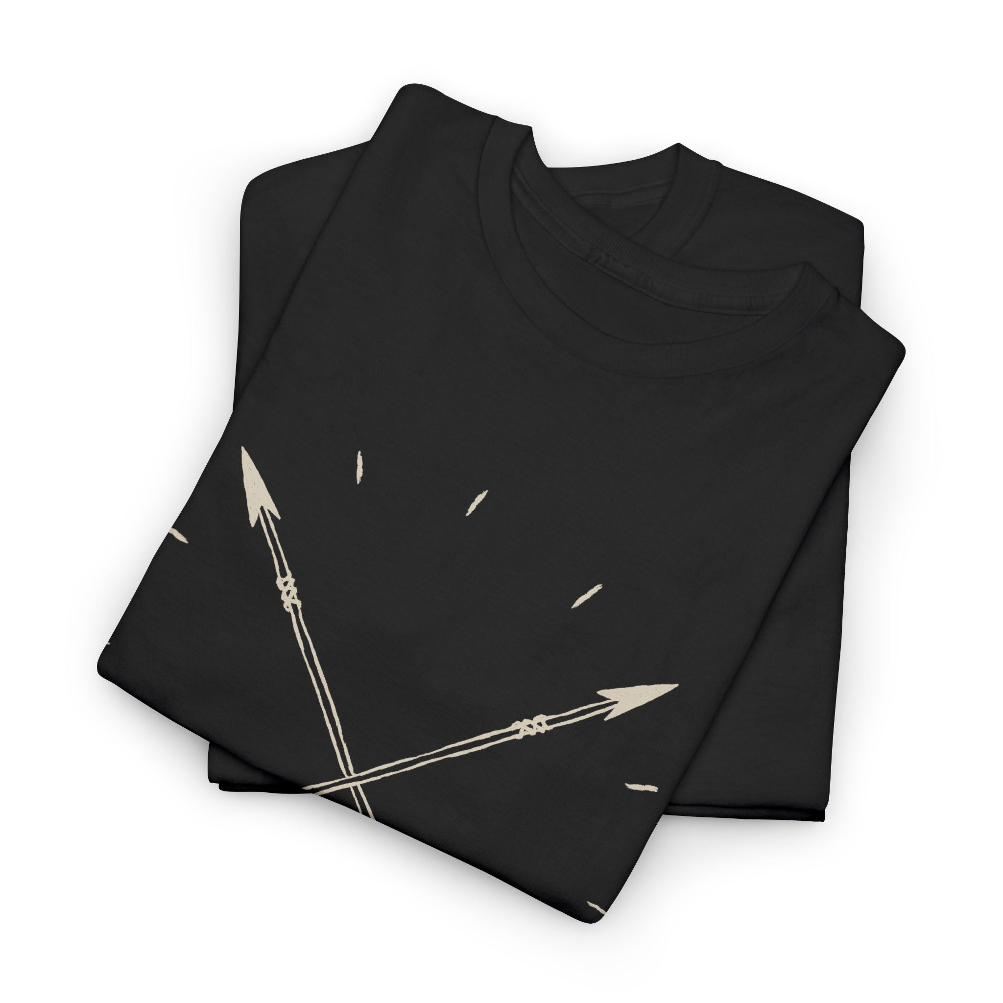 Crossed Arrows Graphic Tee - Rustic Boho Arrow Shirt