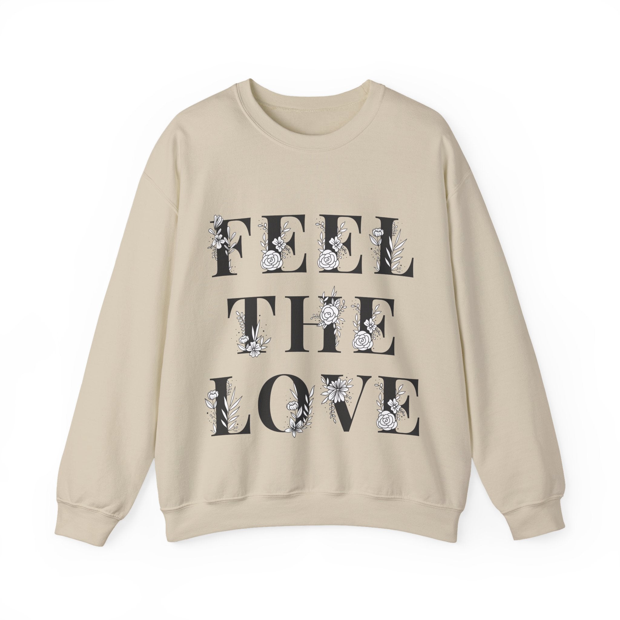 Floral Design Crewneck Sweatshirt – Bamerix