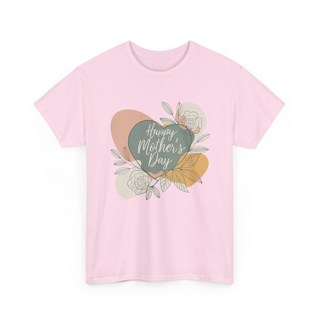 Happy Mother's Day Floral T-Shirt – Soft & Stylish Gift for Moms – Bamerix