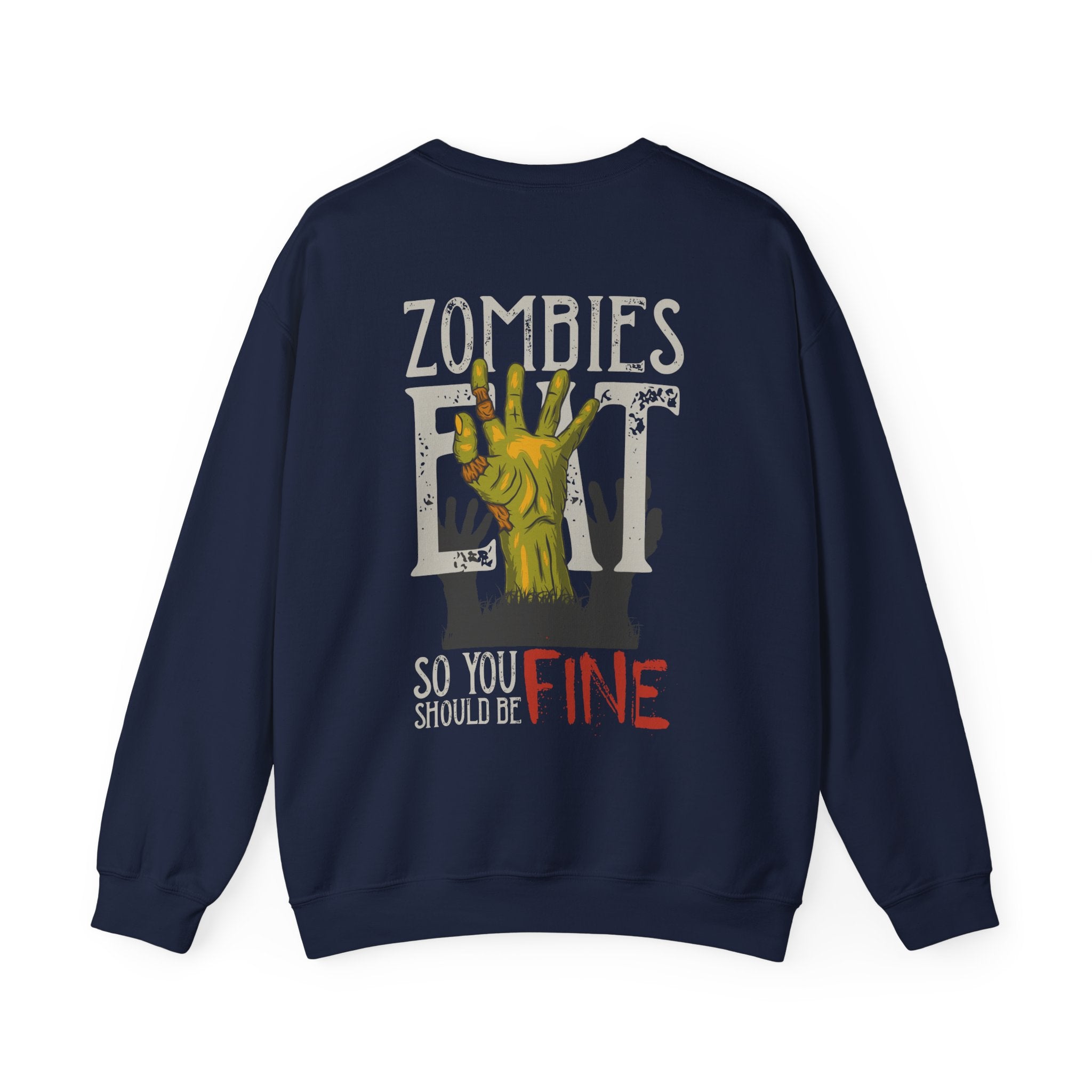 Zombies Eat Crewneck Sweatshirt – Bamerix