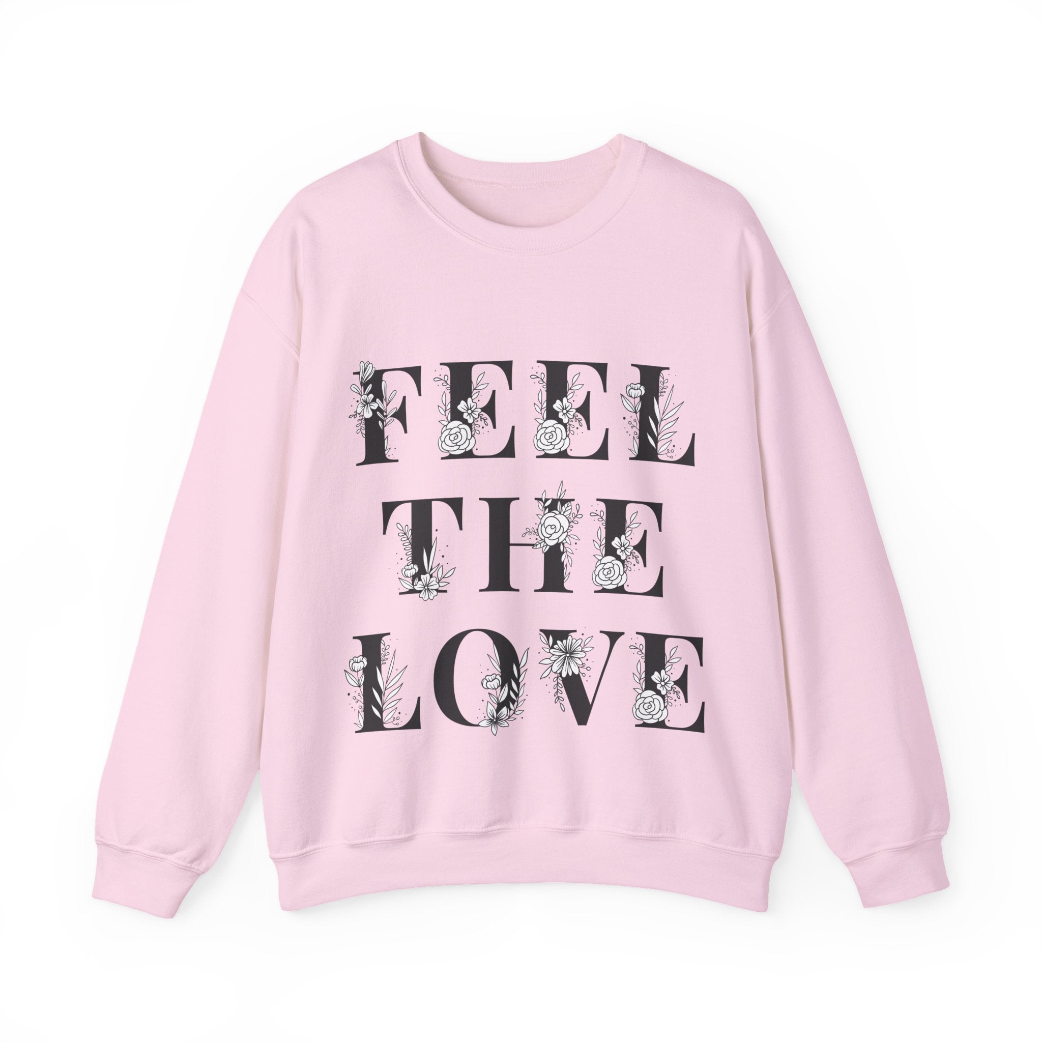 Floral Design Crewneck Sweatshirt – Bamerix