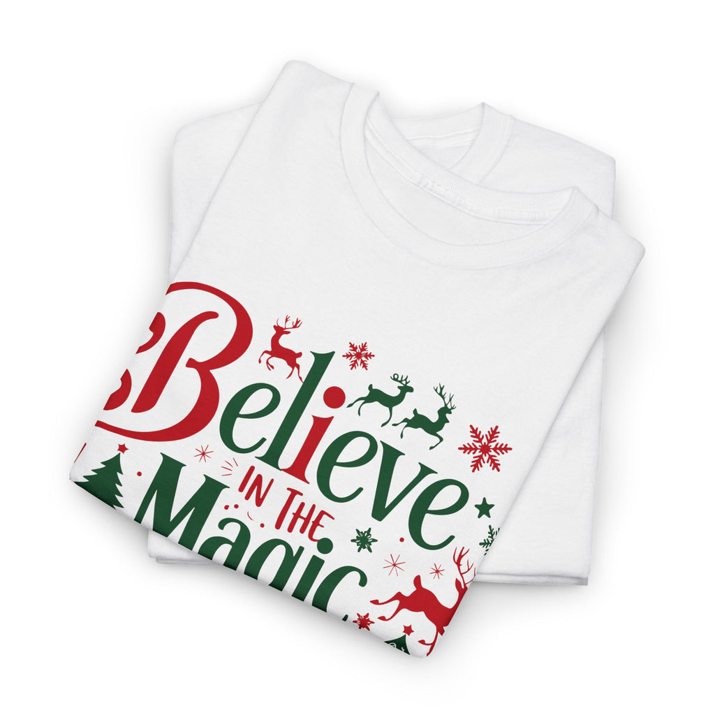 Christmas Magic Unisex Tee - Believe in the Spirit of the Holiday – Bamerix